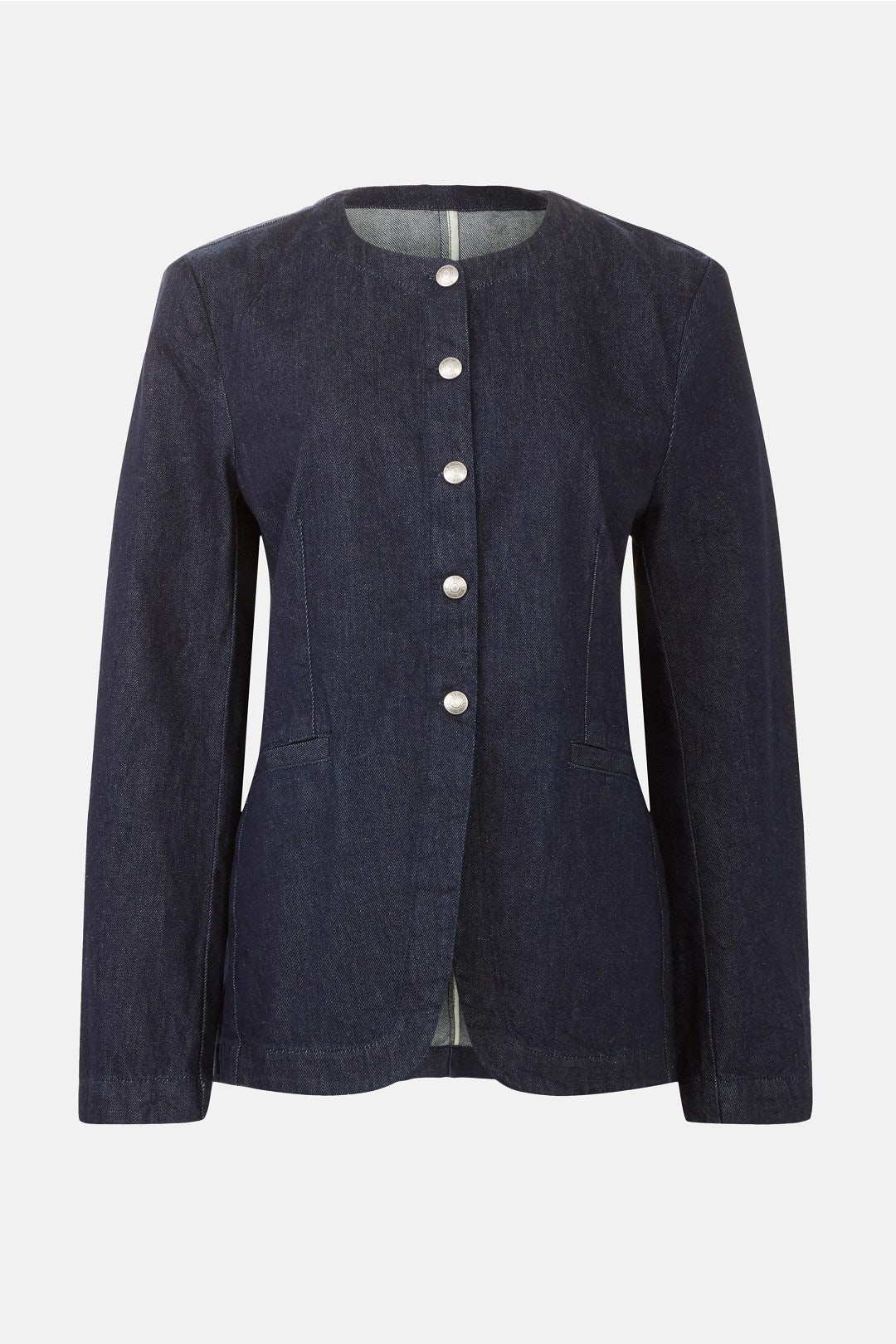 Denim Collarless Jacket by Madewell 4