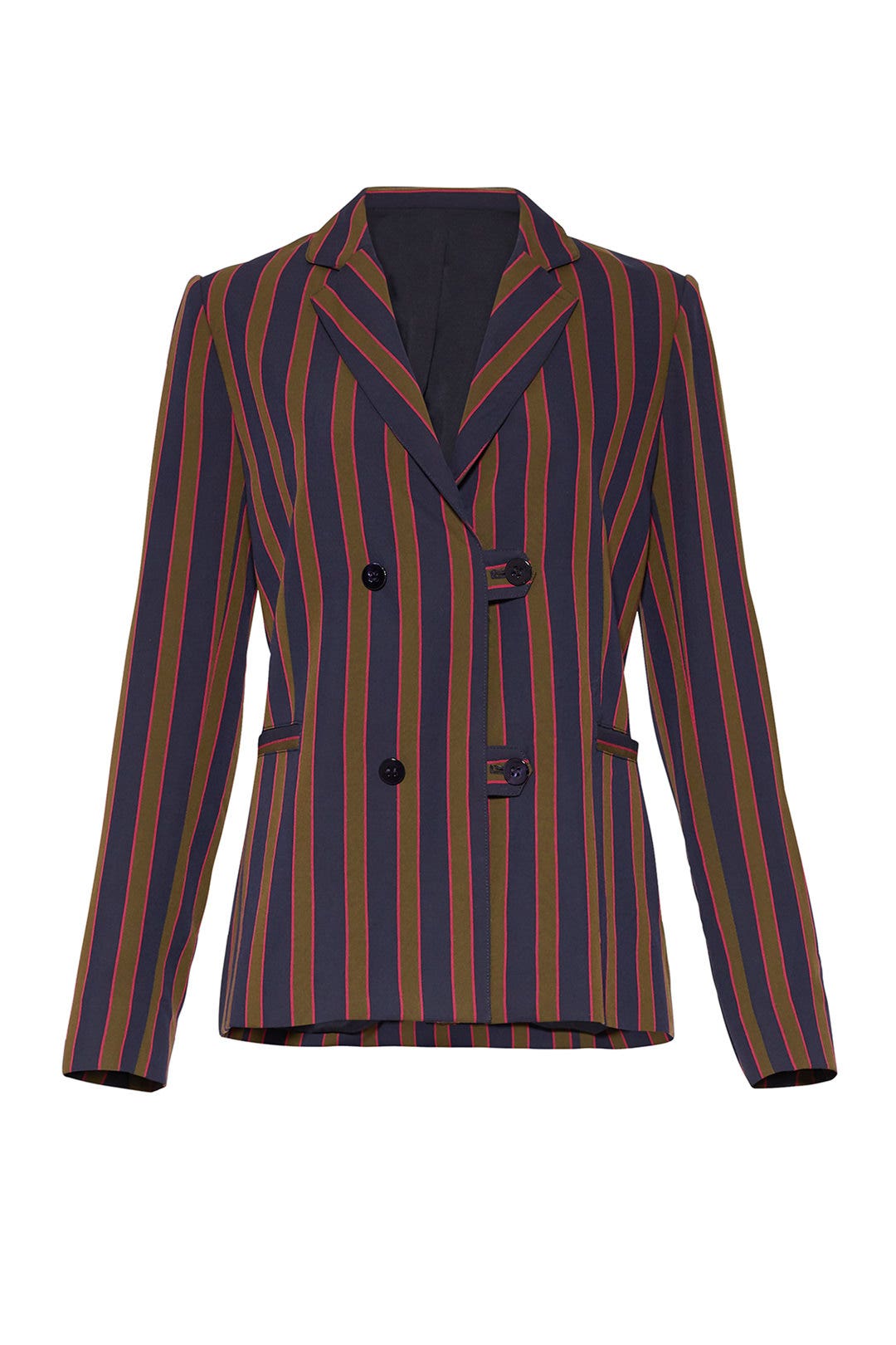 Earhart Stripe Blazer by Nicole Miller