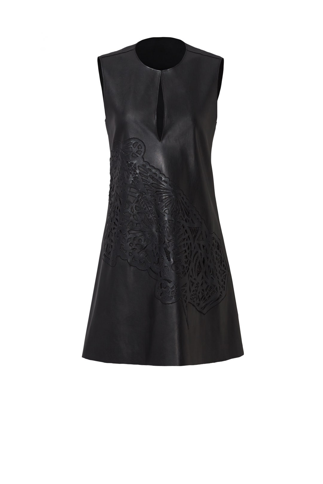 white christmas dresses INCOGNITO LASER CUT OUT FAUX LEATHER SHIRT DRESS – AKIRA
