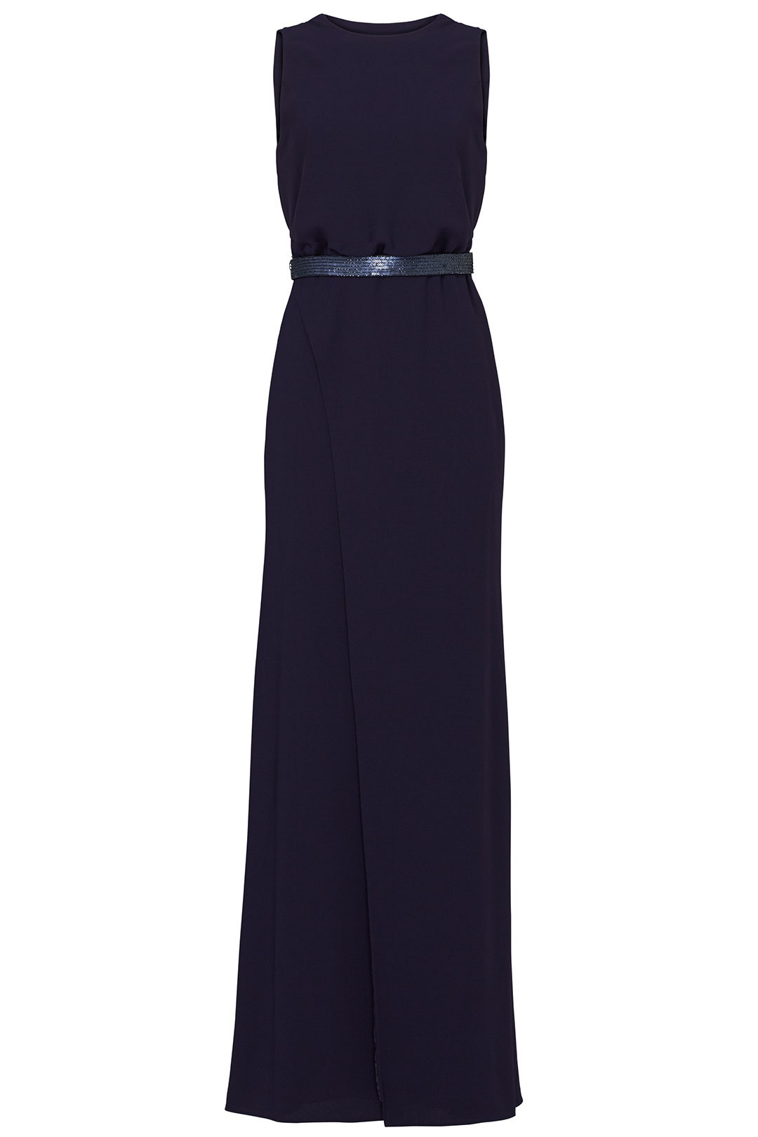 Navy Allure Gown by ML Monique Lhuillier