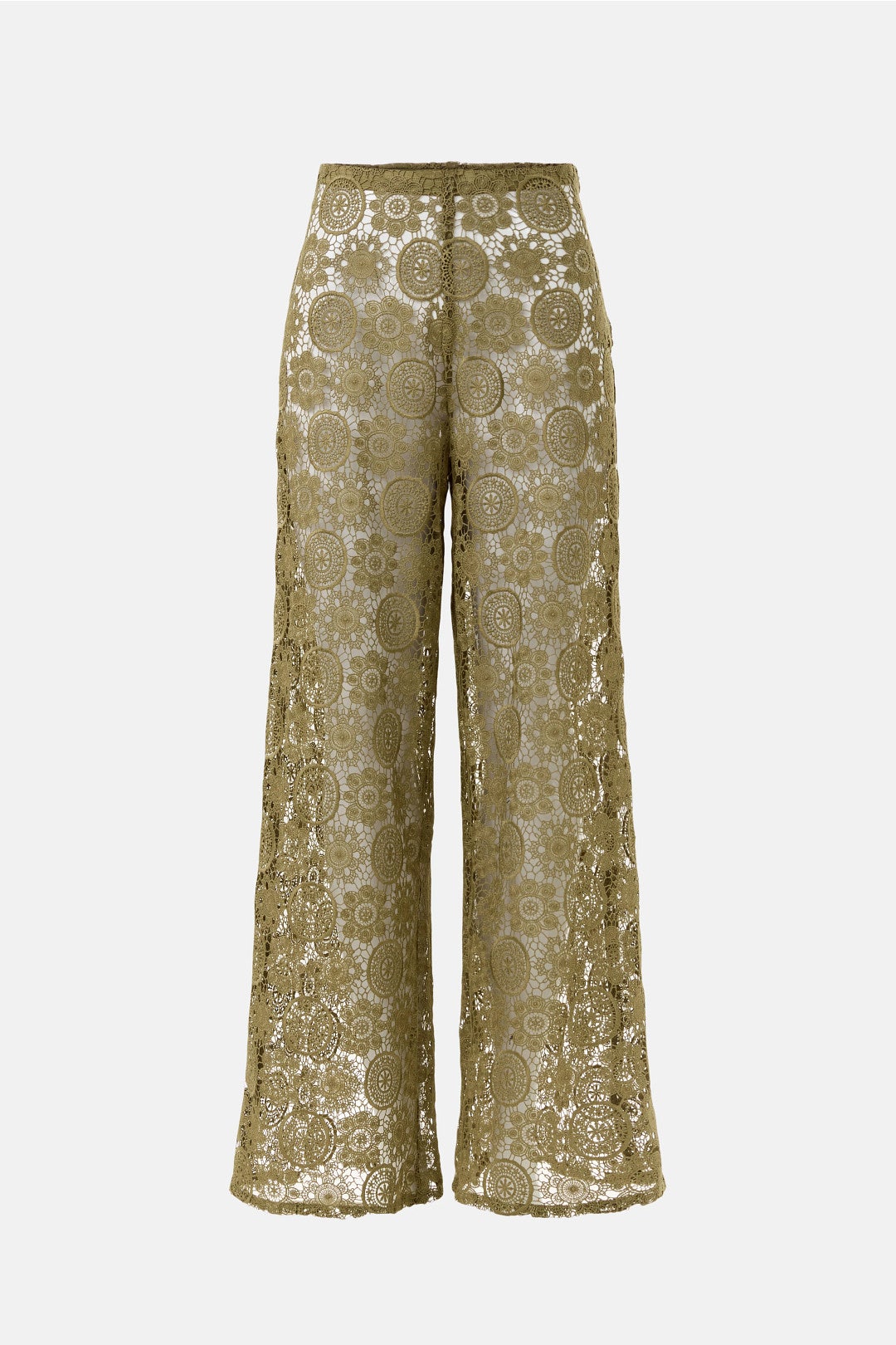 Lace Cover Up Wide Leg Pants by Ronny Kobo x RTR