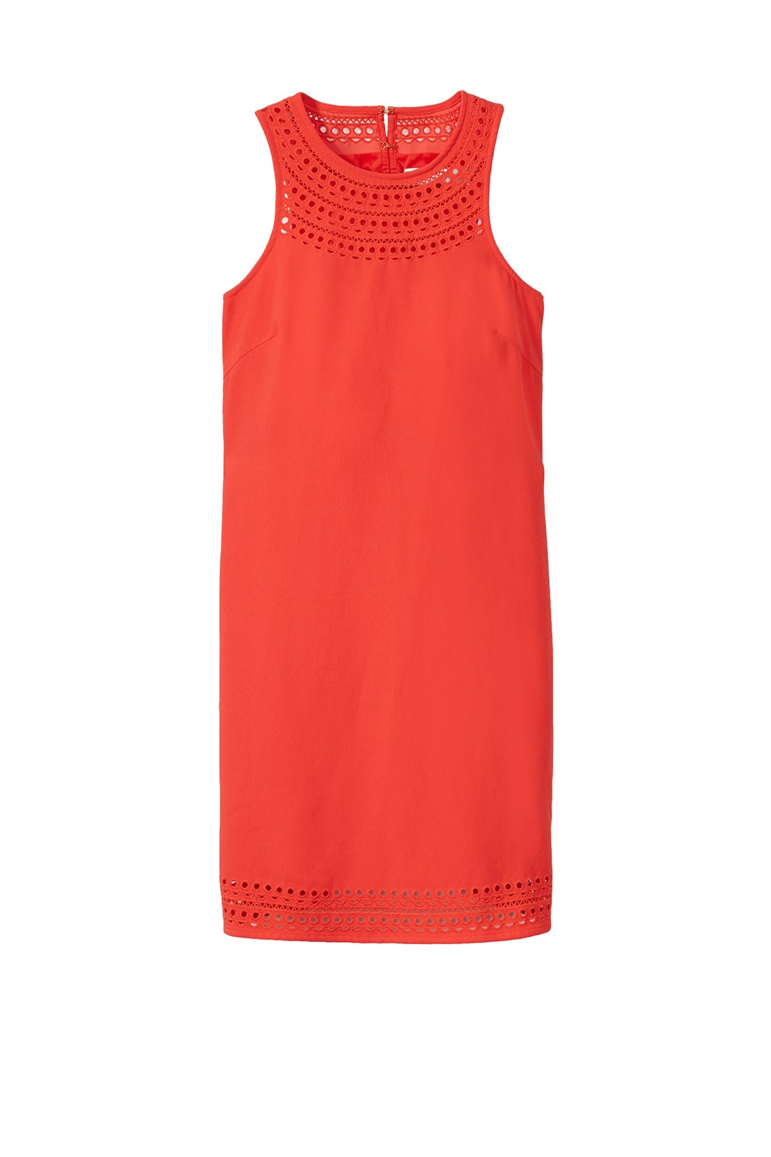 Coral Cutout Dress by Trina Turk