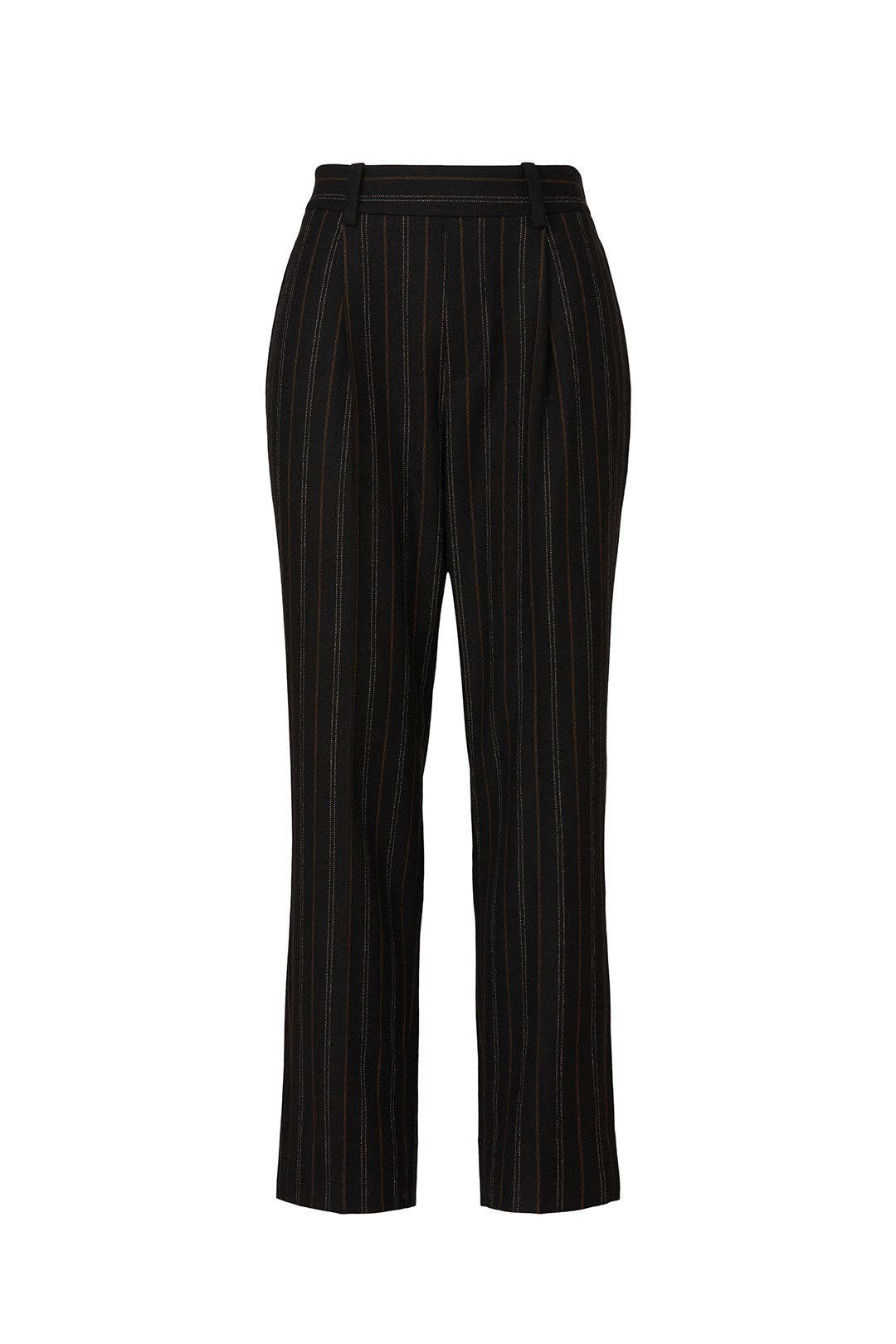 Flannel Stripe Pull On Pants by VINCE. | Rent the Runway
