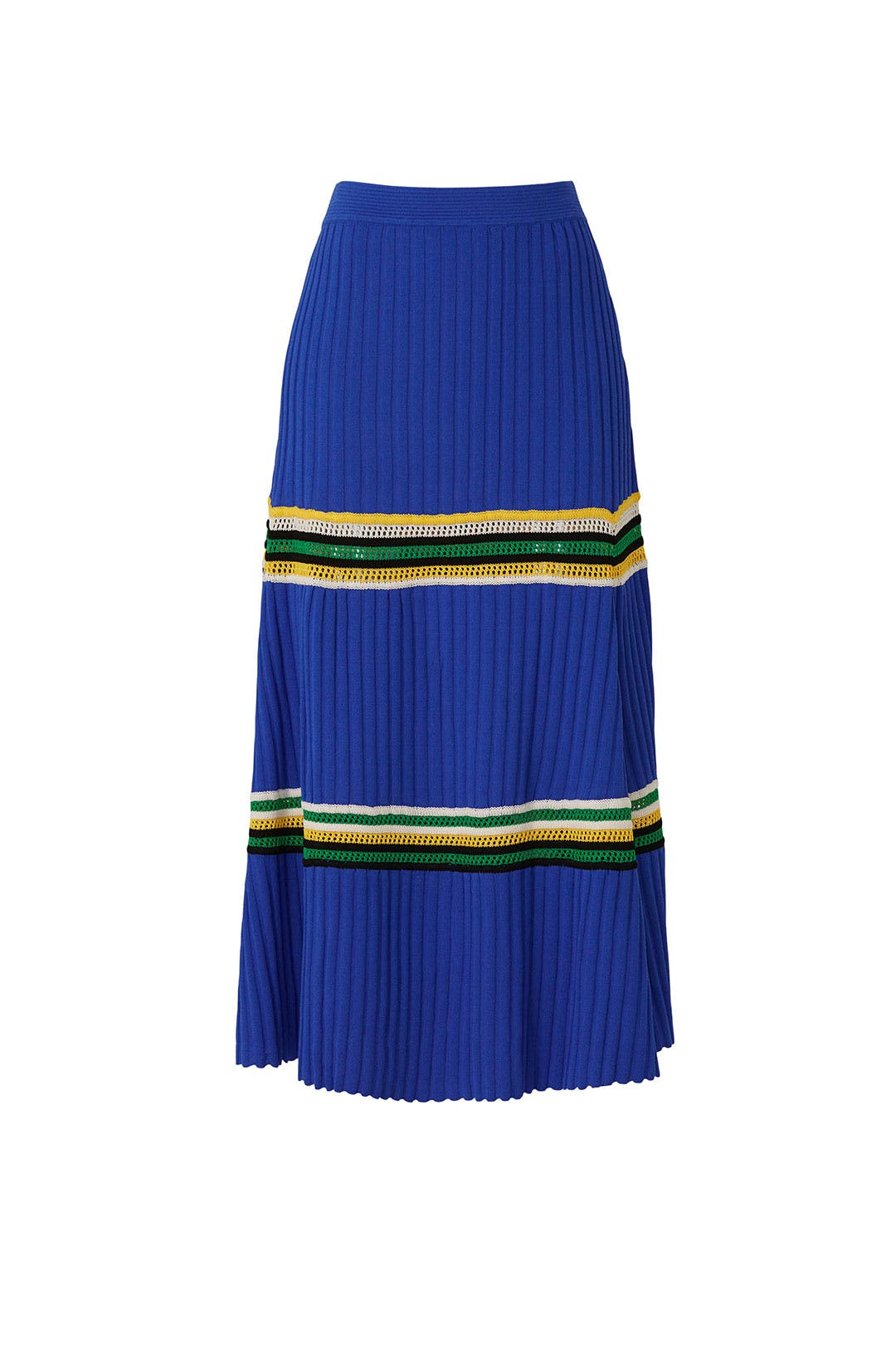 Saint Anne Ribbed Skirt by Wales Bonner for $70 | Rent the Runway