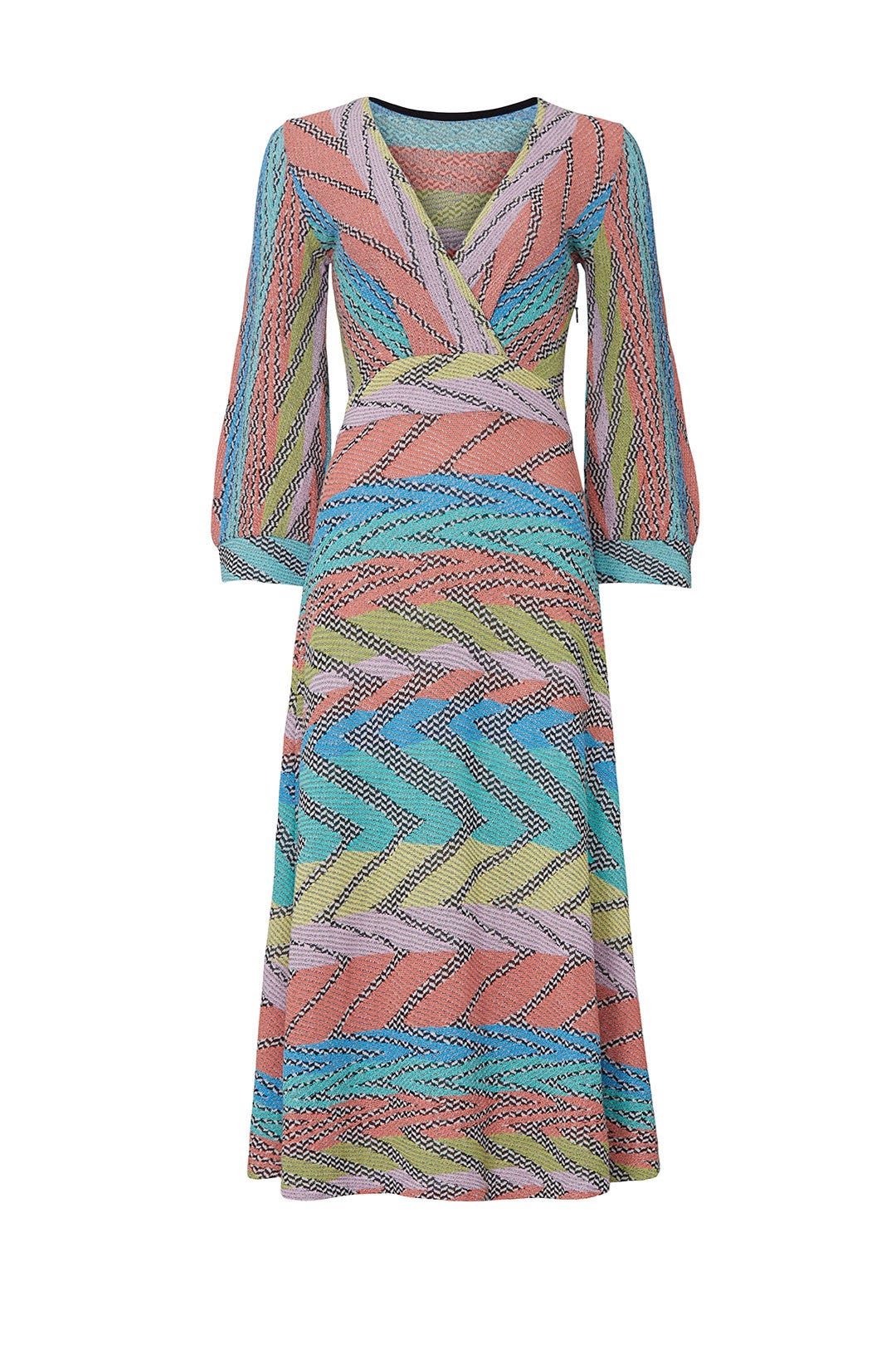 Multi ZigZag Dress by Aldomartins 4