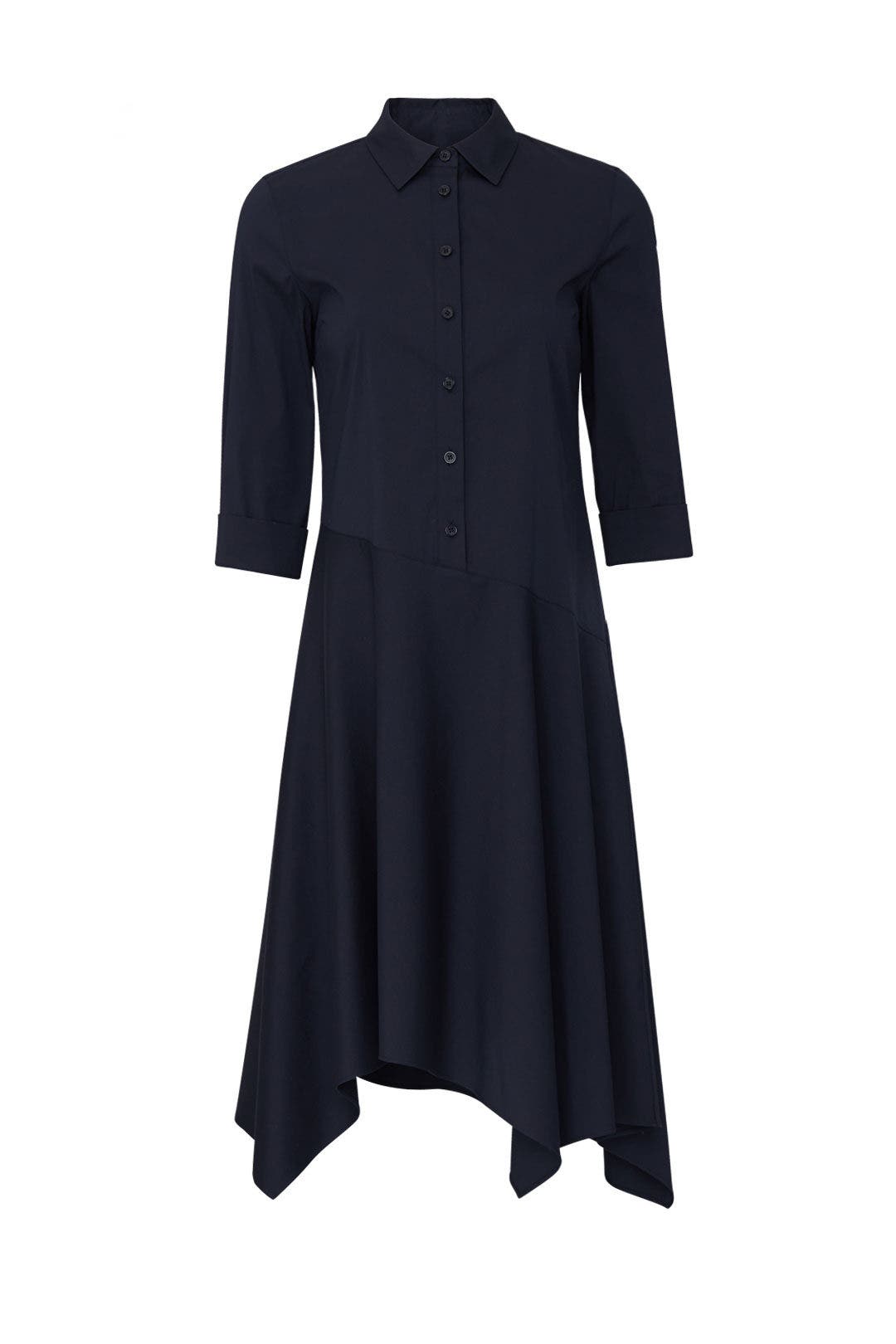 Rizzo Asymmetrical Dress by Lafayette 148 New York