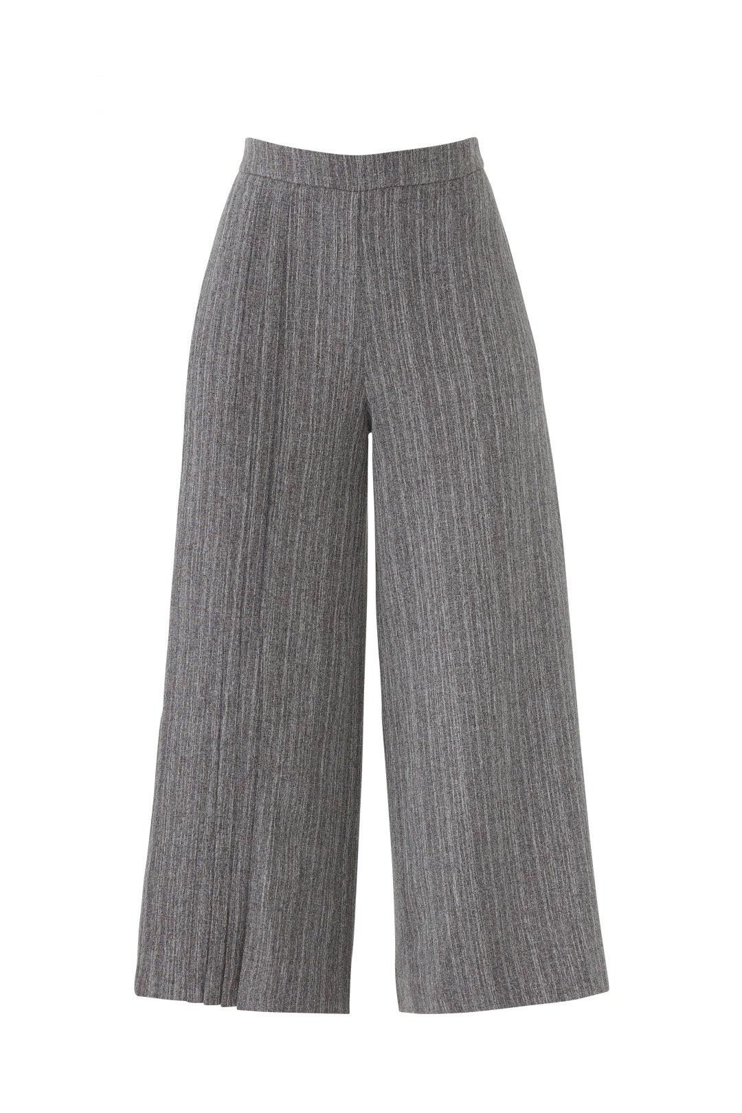 Grey Pleated Culottes by Osman 3