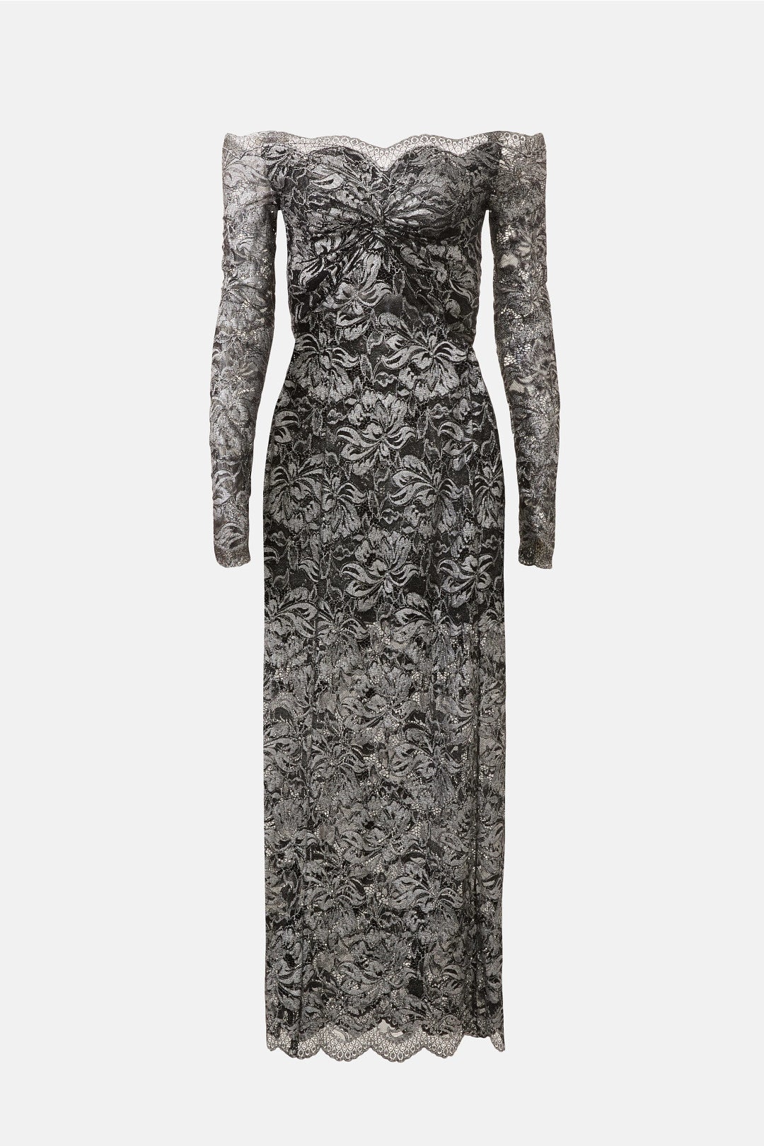 Robe Off The Shoulder Lace Dress by Rabanne 4