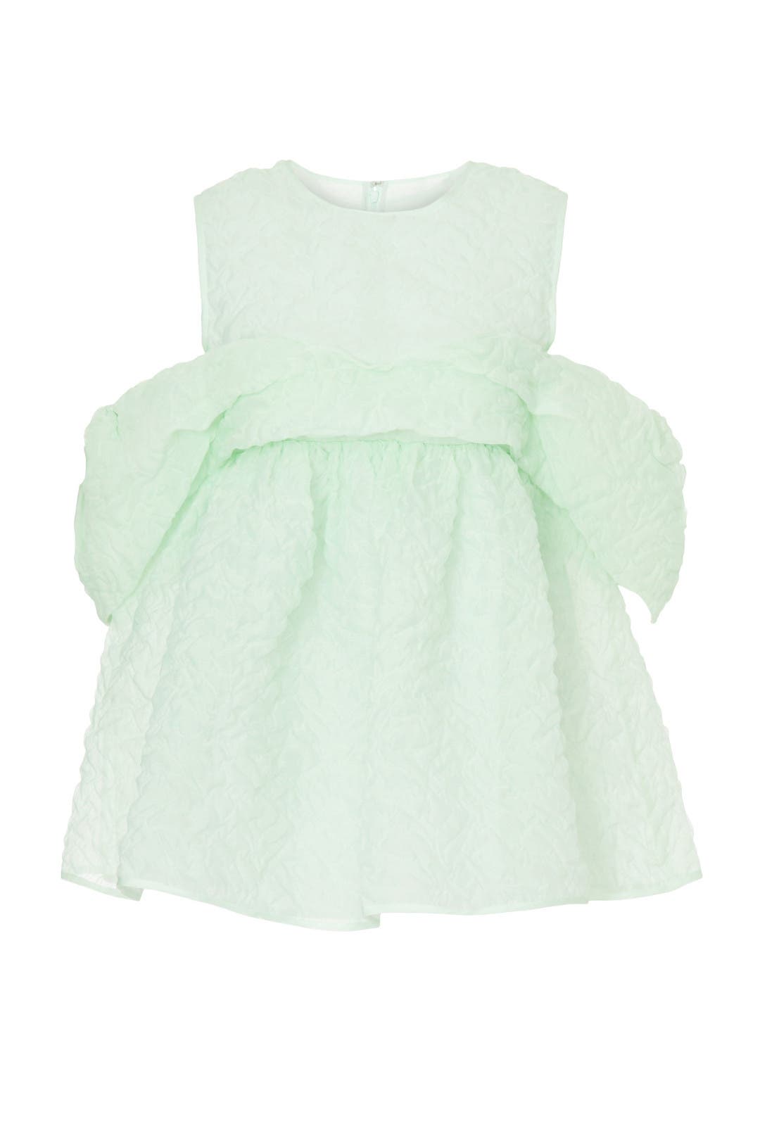 Mint Organza Top by Cecilie Bahnsen | Rent the Runway
