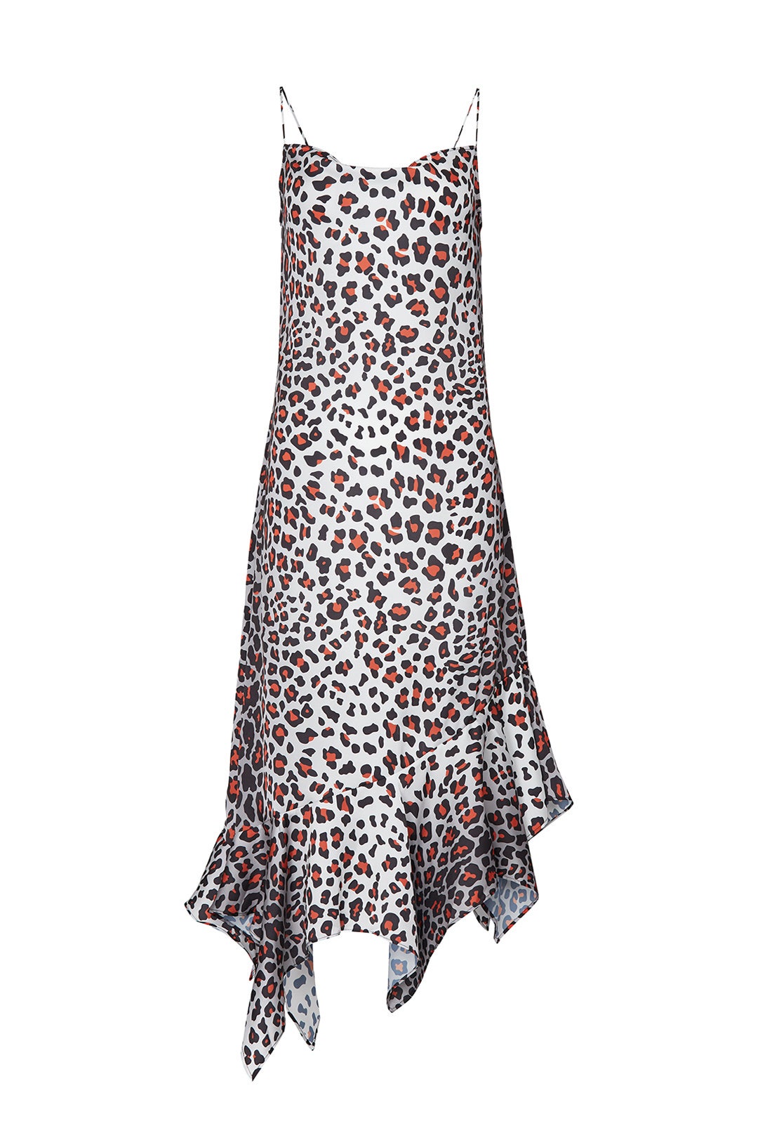 Leopard Spaghetti Strap Dress by Marques' Almeida