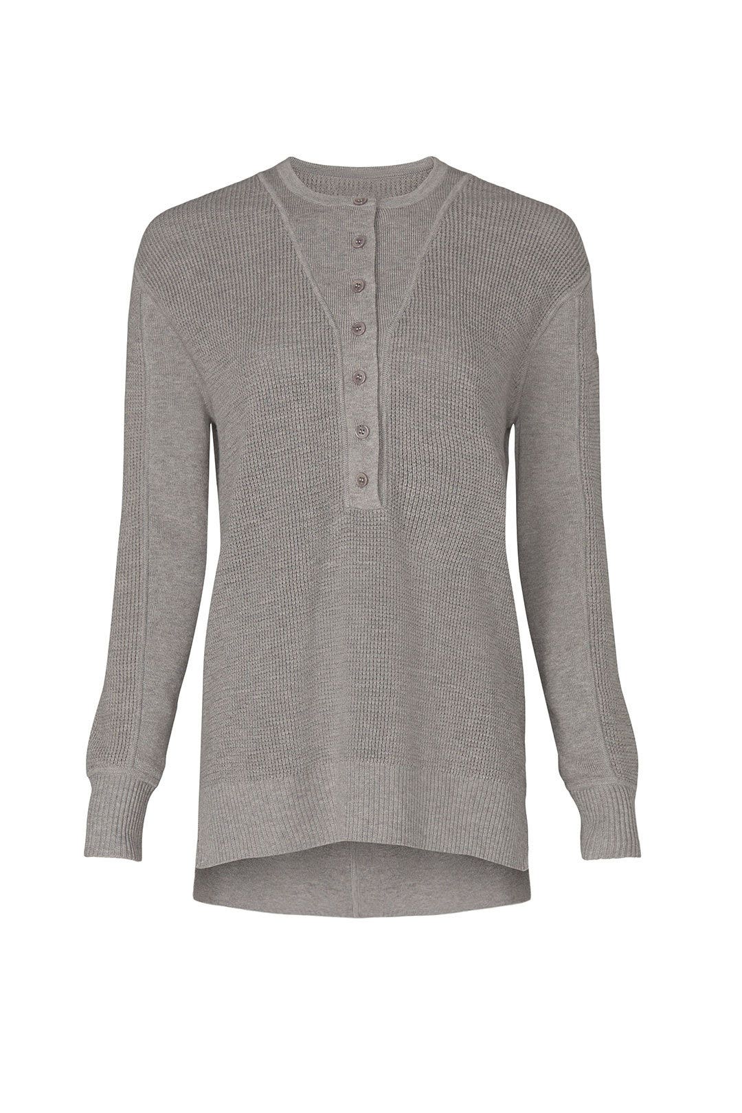 Grey Henley Sweater by Thakoon x RTR 4