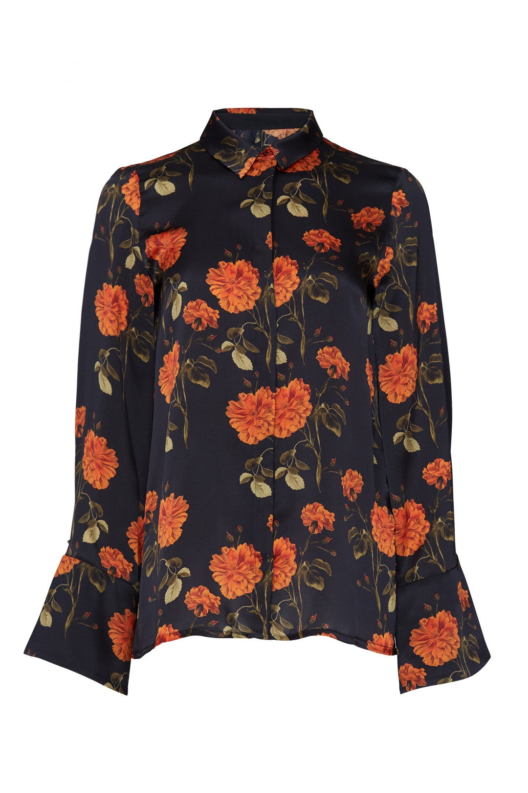 Floral Pearl Bar Cuff Top by Mother of Pearl
