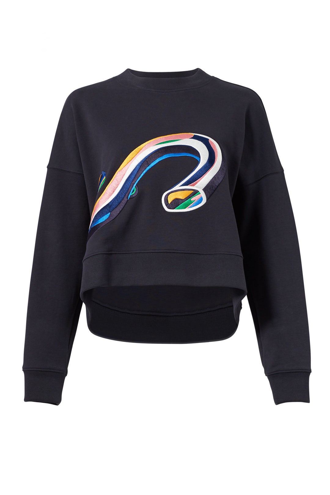 Taylor Crop Sweatshirt by Tibi 4