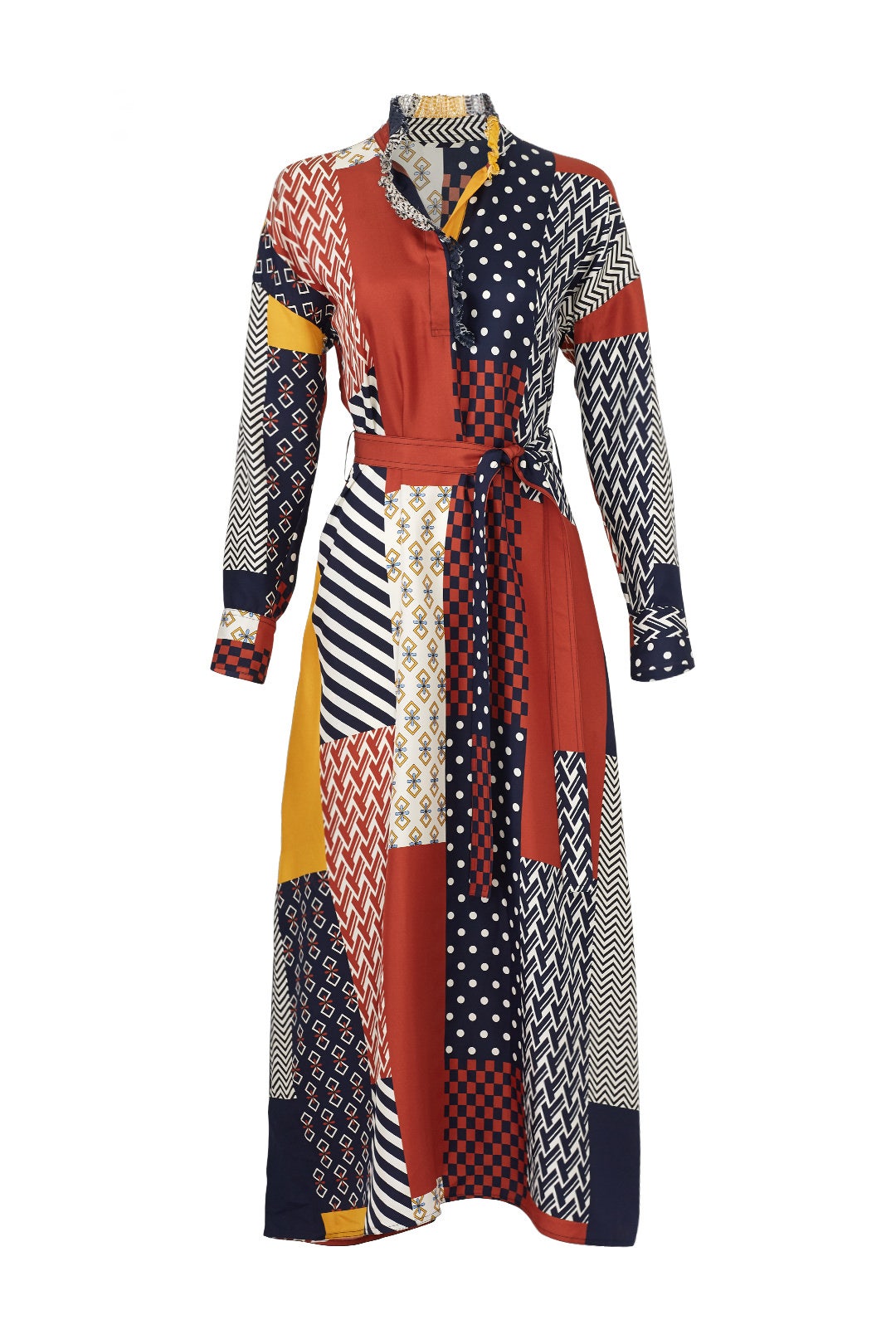 Geometric Bianca Dress by Tory Burch