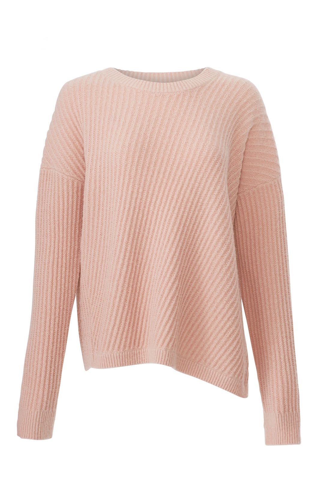 Side Slit Crew Sweater by VINCE.