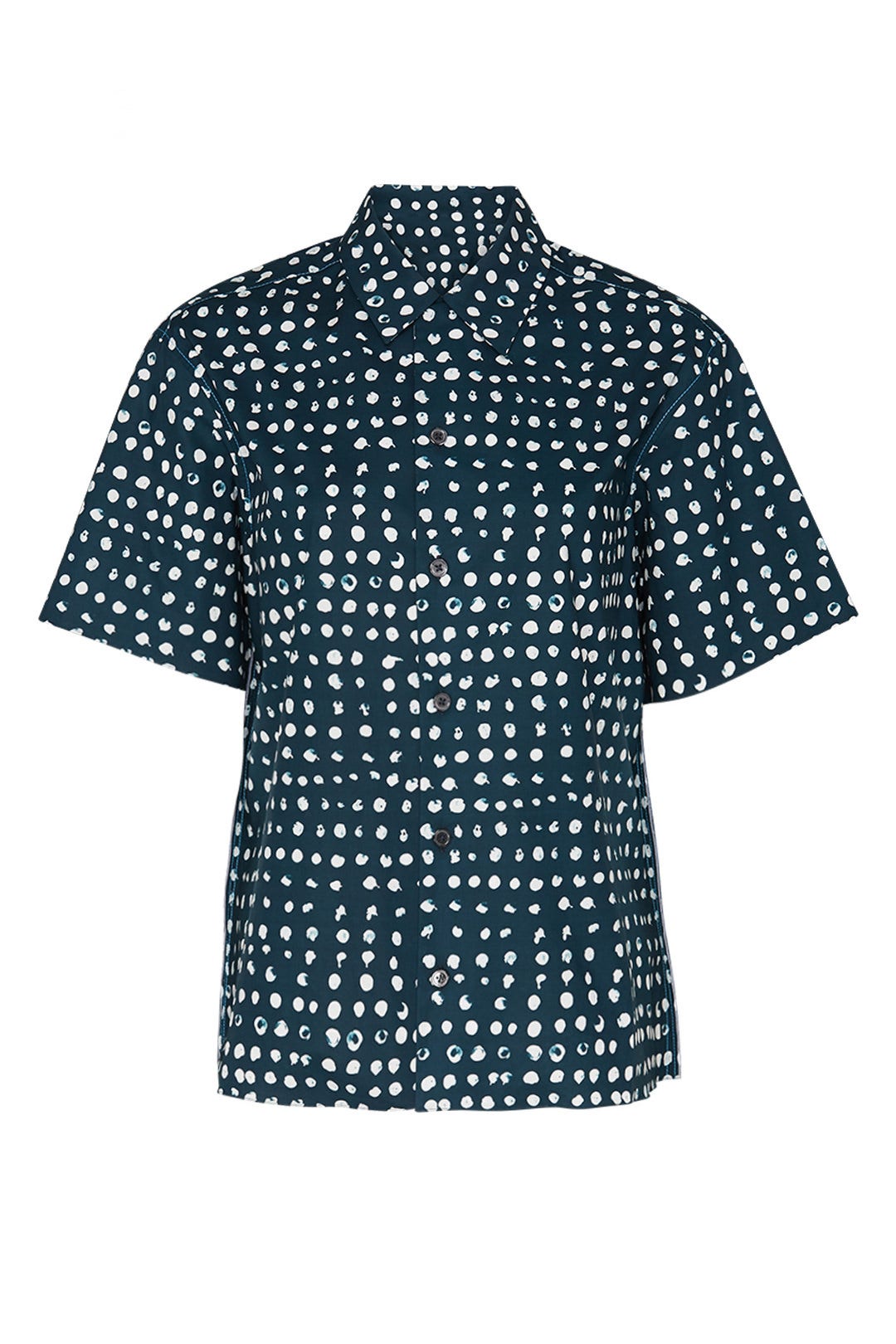 Polka Dot Polo Neck Shirt by Marni 3