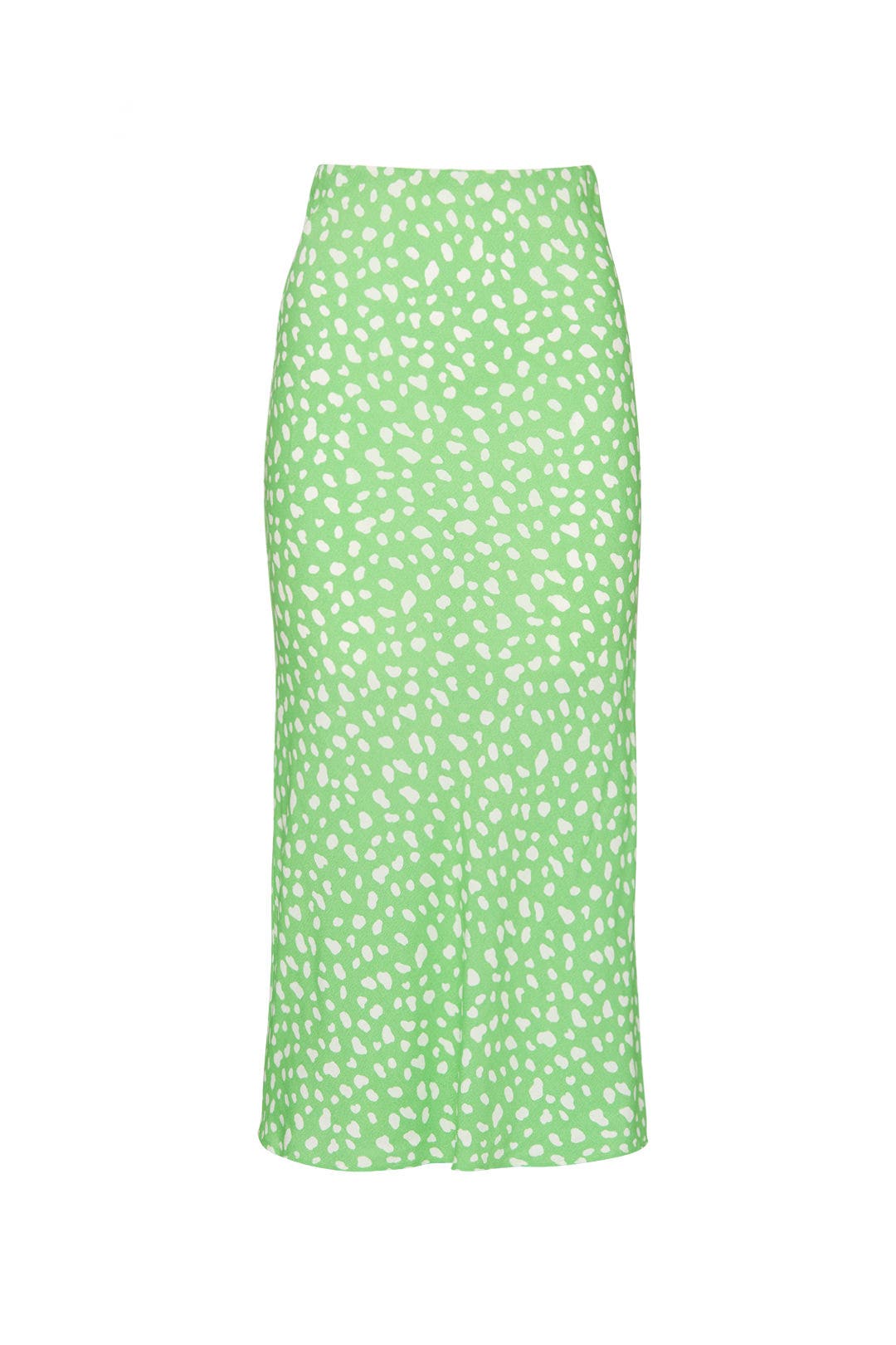 Green Printed Midi Skirt by Moon River 3