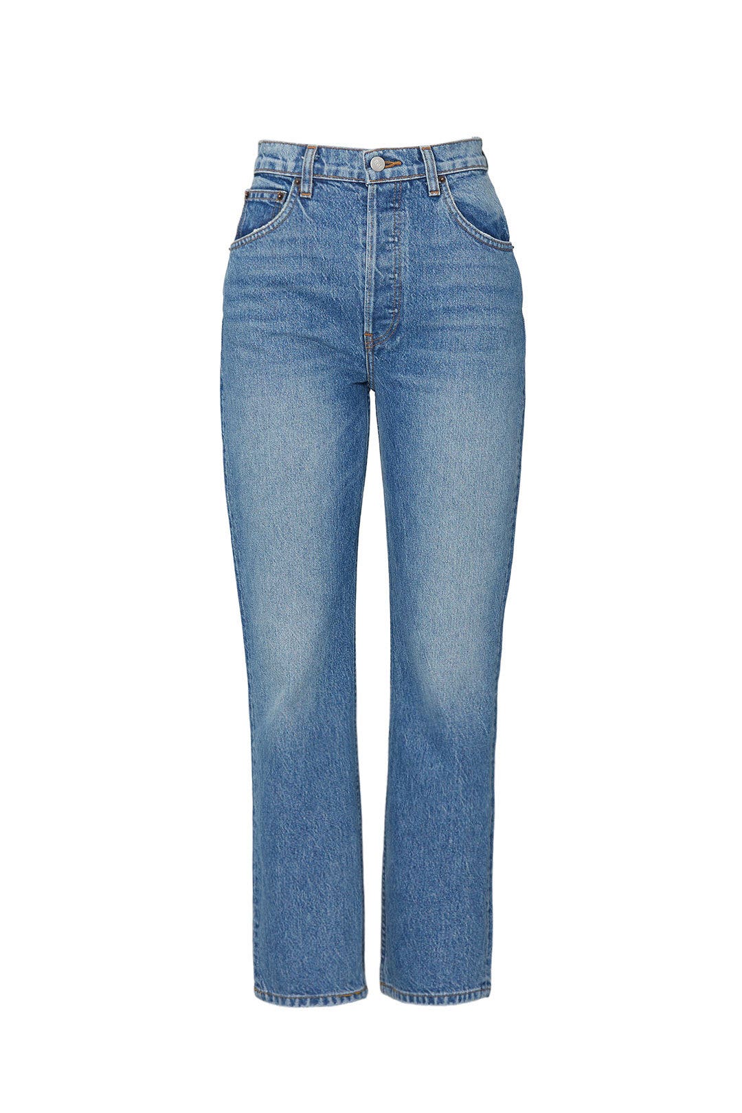 Cynthia Crop High Relaxed Jeans by Reformation 4