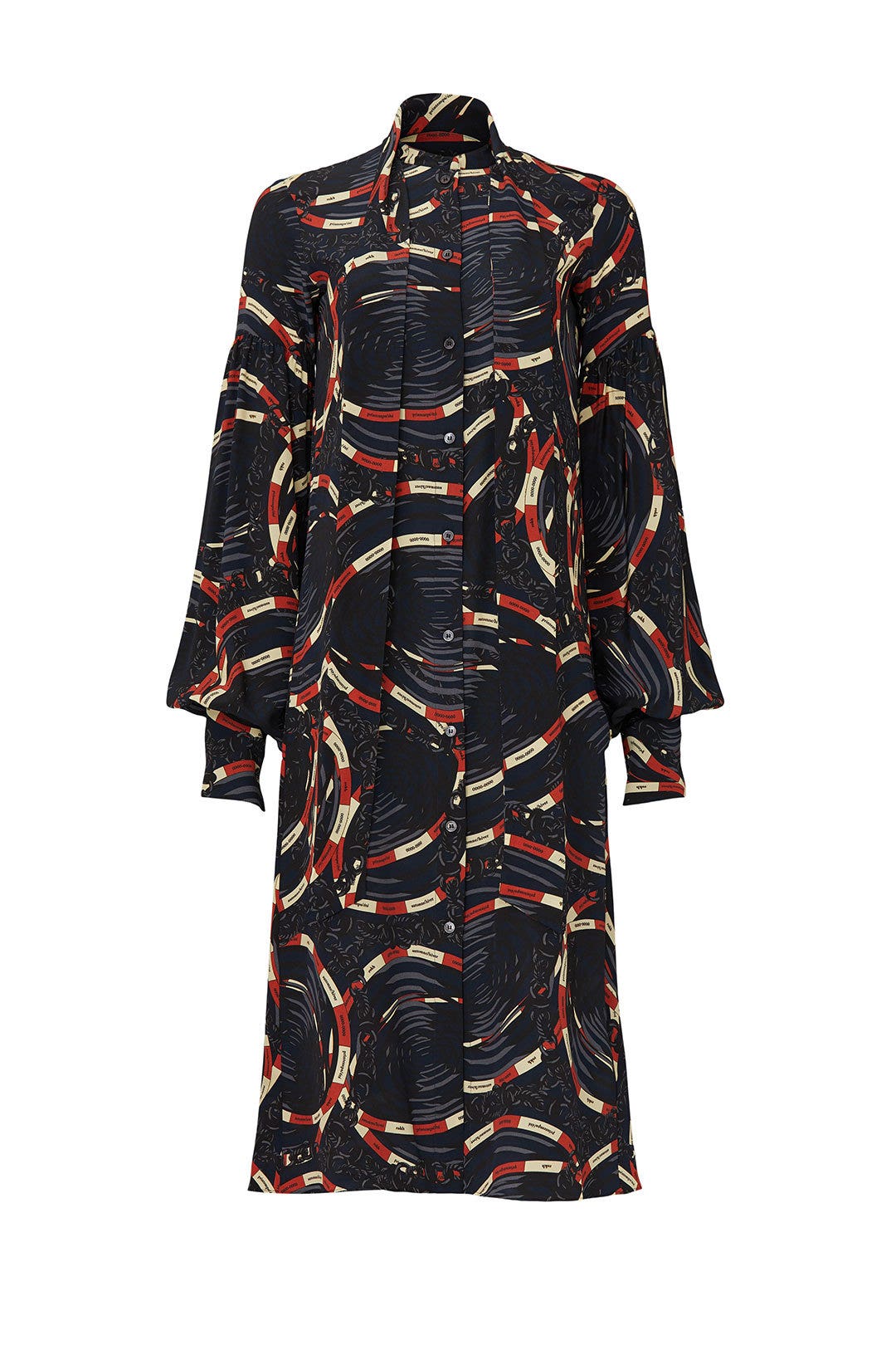 Scarf Frill Dress by rokh 4