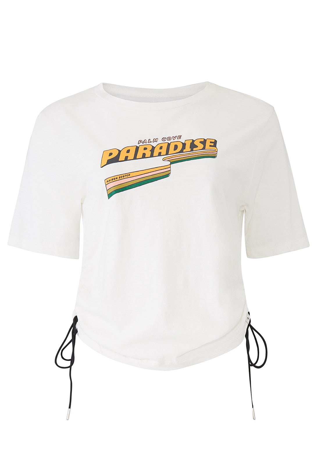 Paradise Drawstring T-Shirt by Scotch & Soda 3