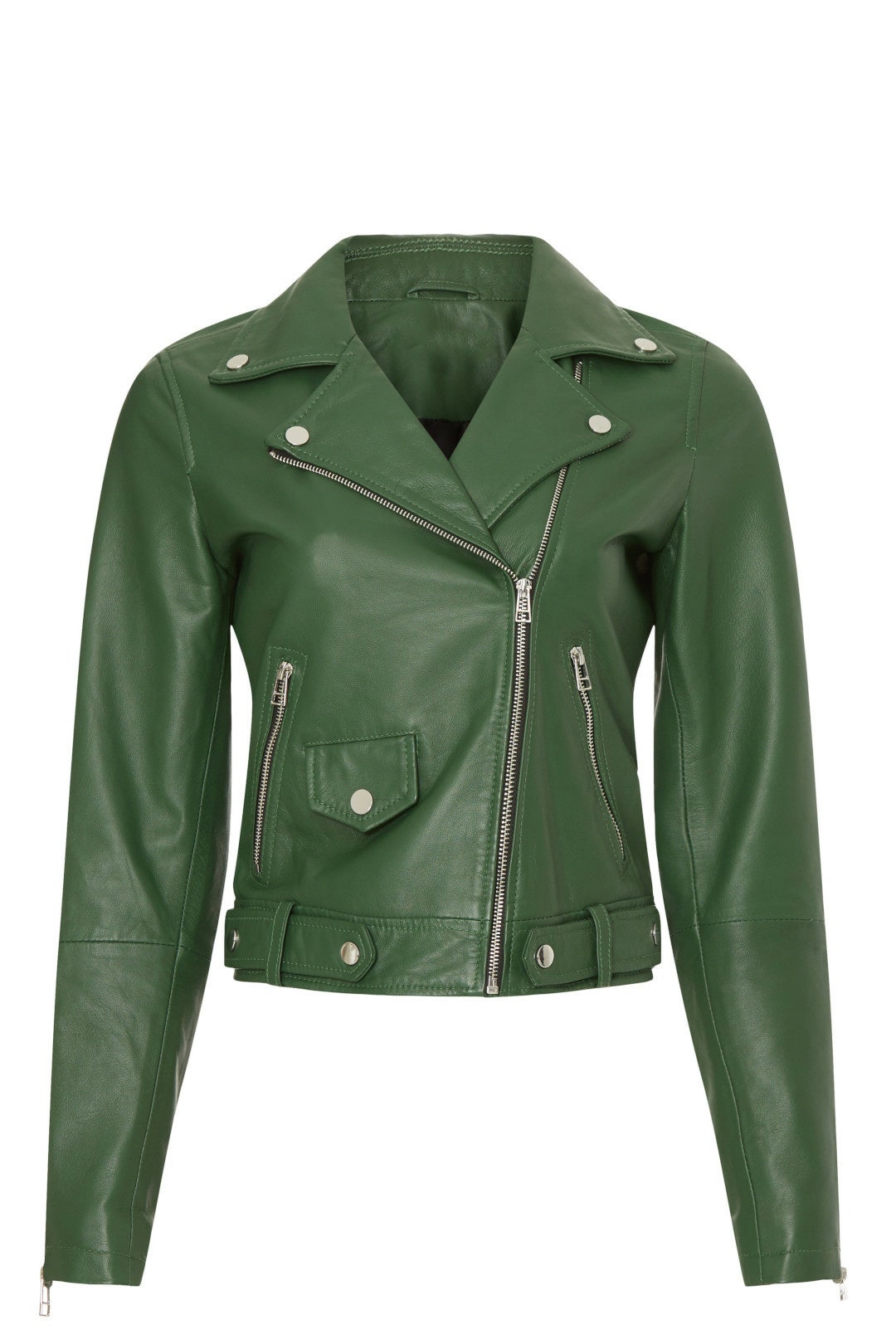 Ivy Leather Jacket by Slate & Willow 4