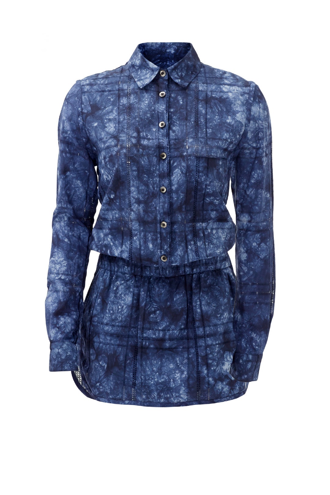 Country Denim Print Romper by Thakoon