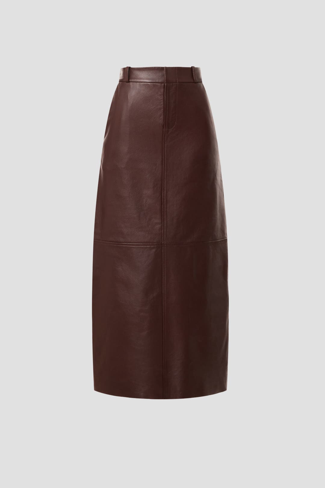 Leather Maxi Skirt by VEDA | Rent the Runway