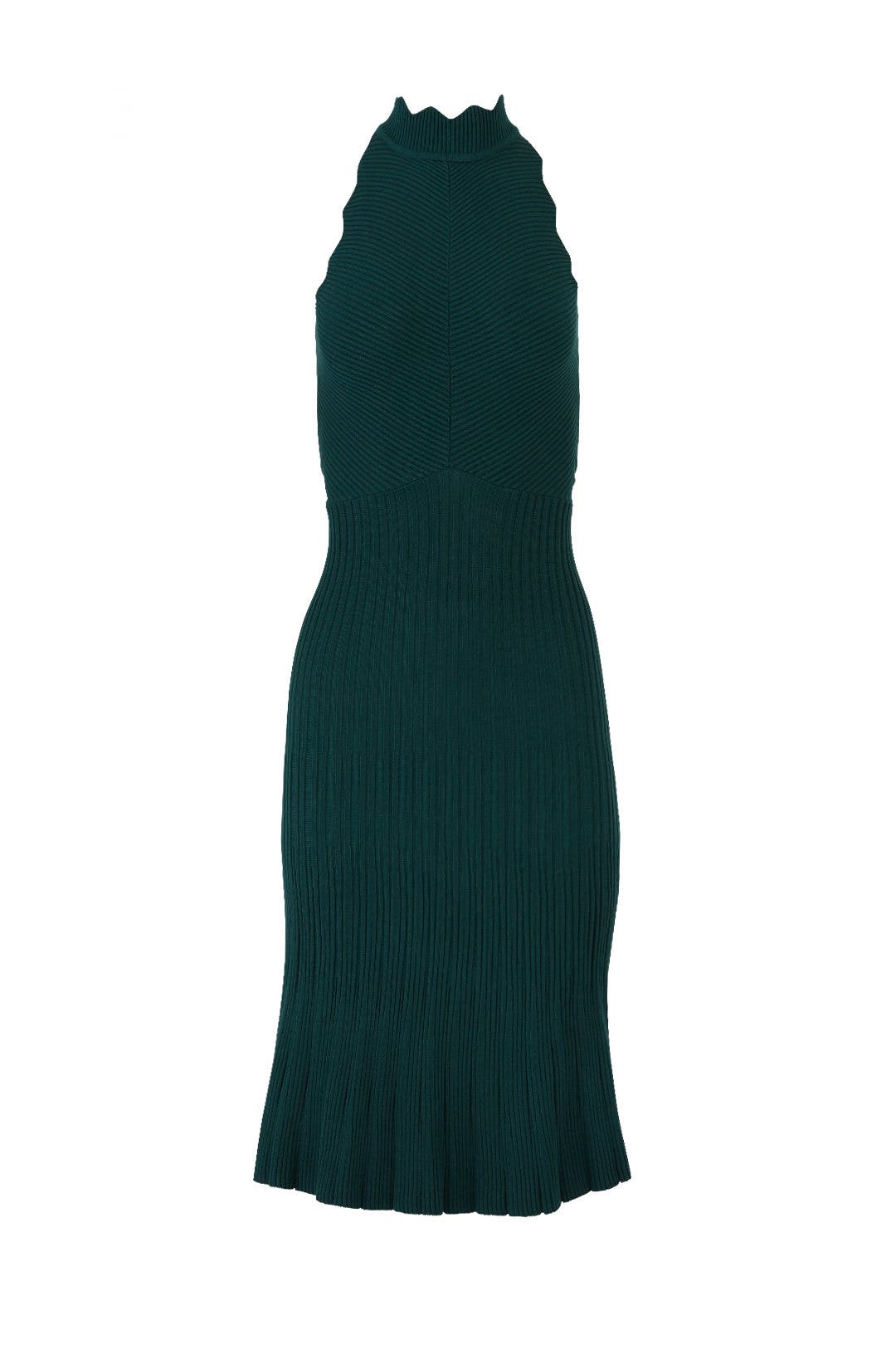 Freida Knit Scallop Dress by Adelyn Rae