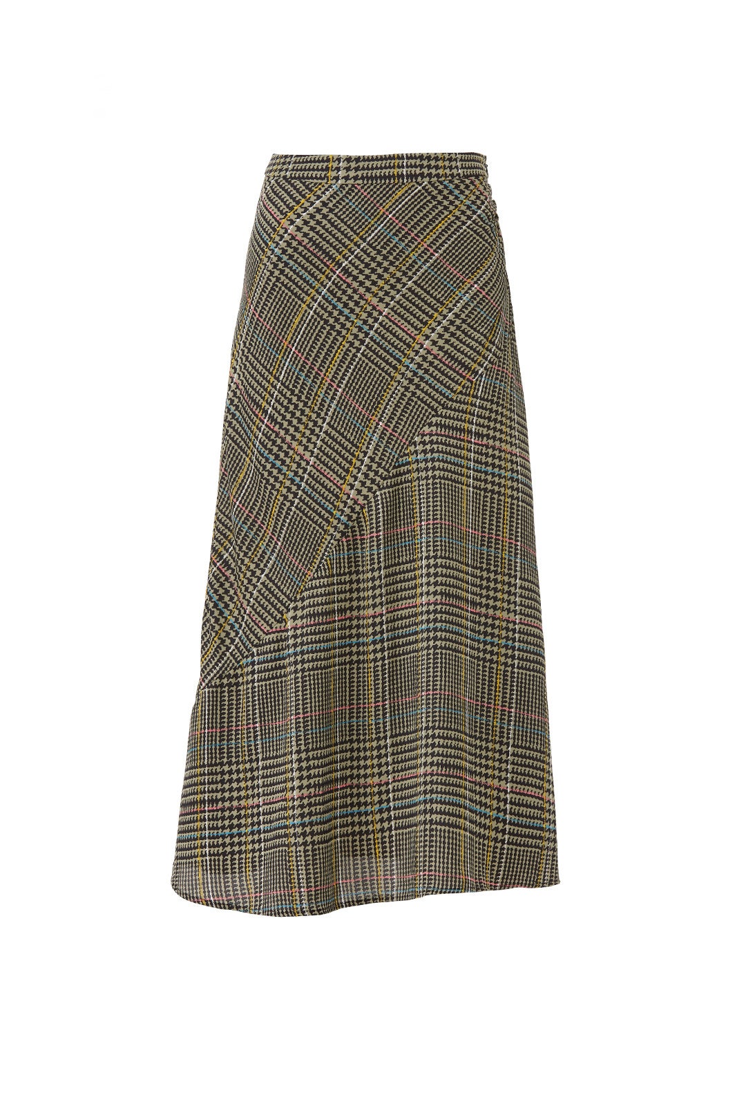 Plaid Marsha Midi Skirt by ASTR the Label