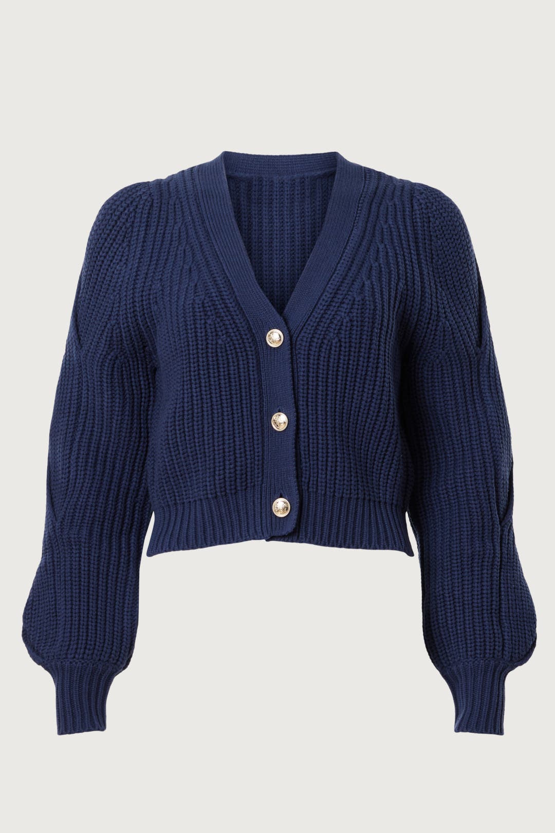 MUZE 山中拓也着用モデル　TWINKLE STAR KNITCARDIGAN MUZE TURQUOISE LABLE - ×FACCIES TWINKLE STAR KNIT CD(SLATE GRAY