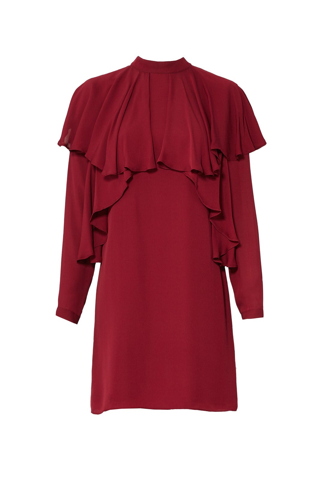 Draped High Neck Shift by Nicole Miller