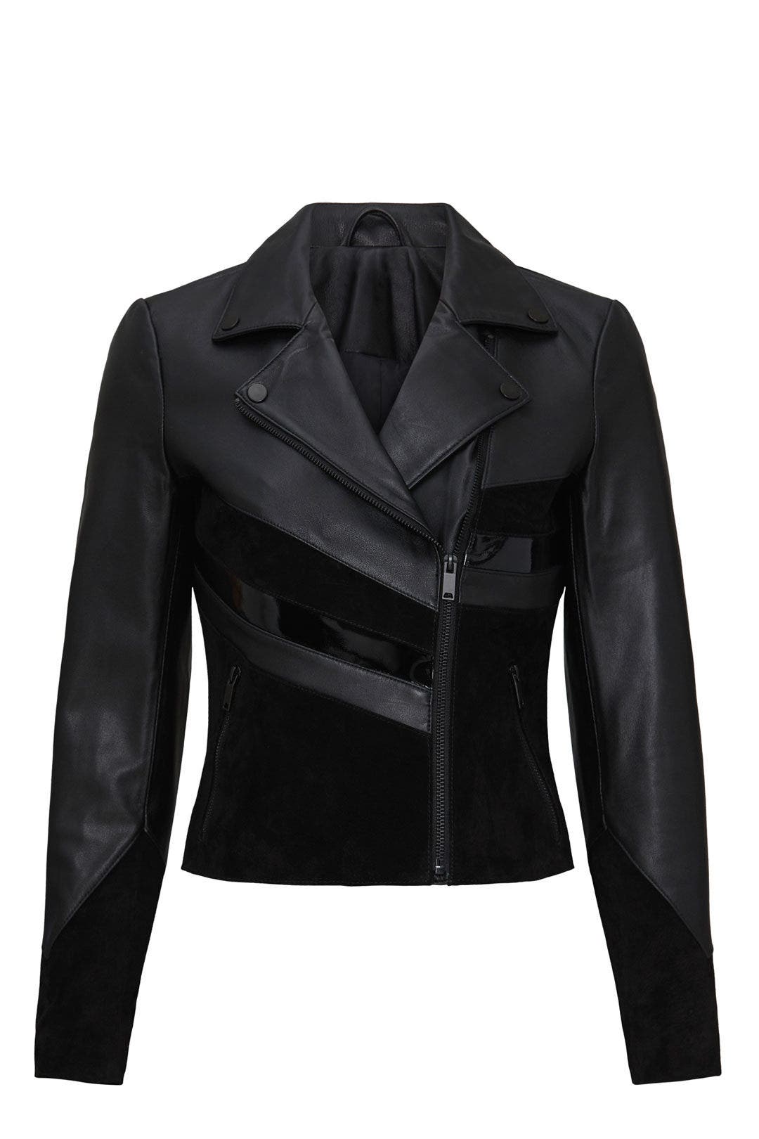 Colorblock Moto Jacket by Slate & Willow