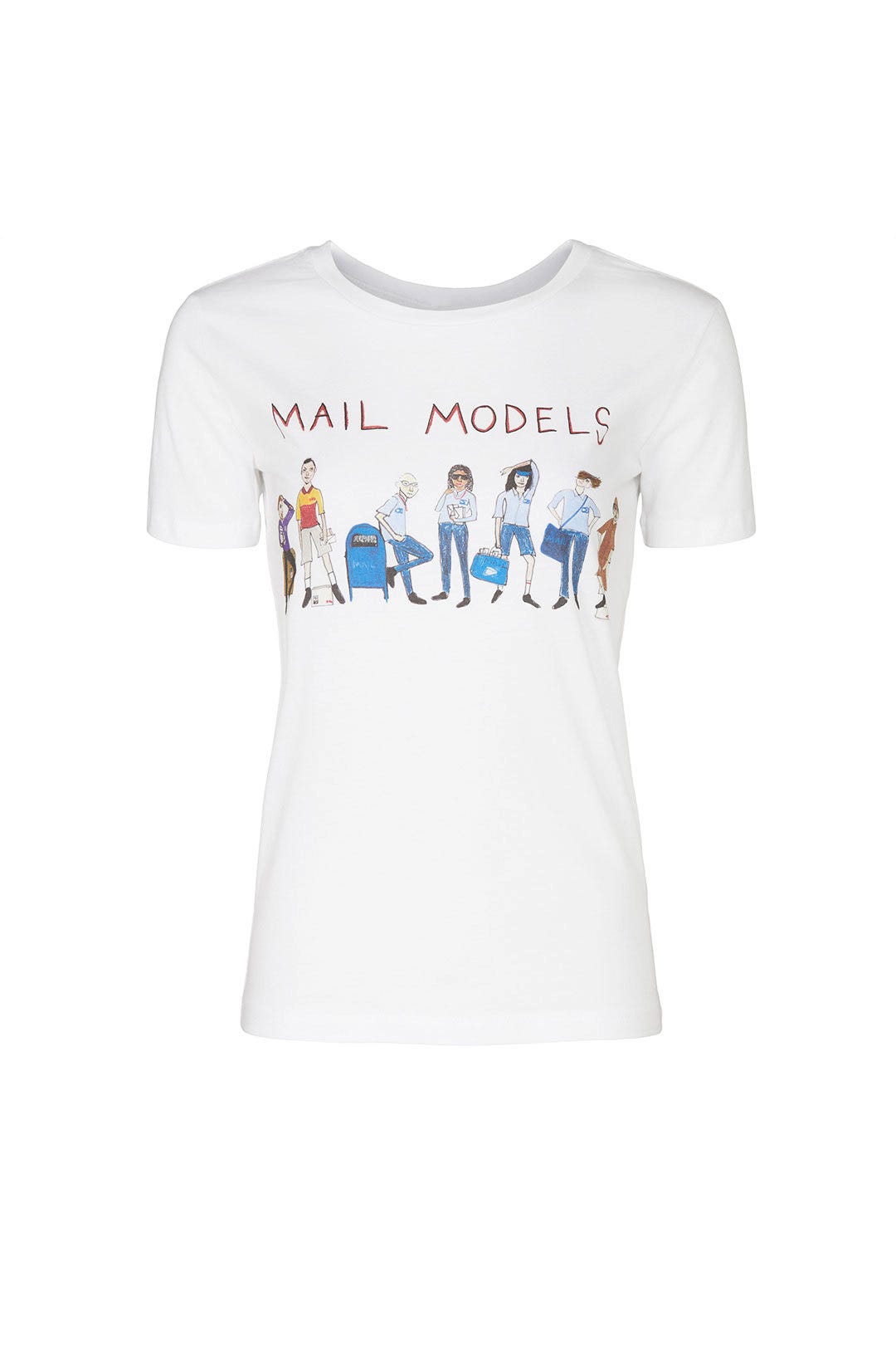 Mail Models T-Shirt by Unfortunate Portrait 4