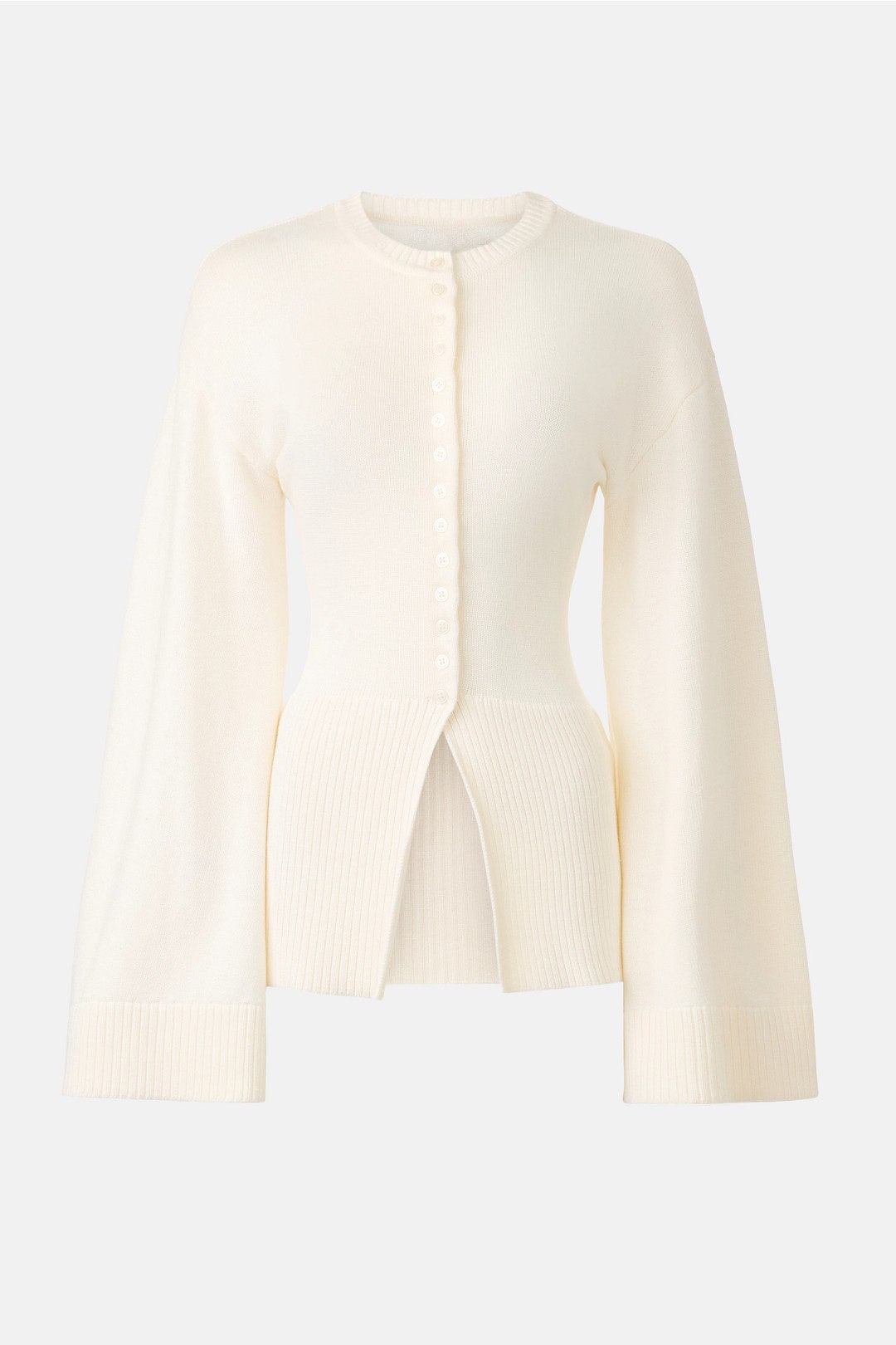 Button Front Cinched Cardigan by WEWOREWHAT 4