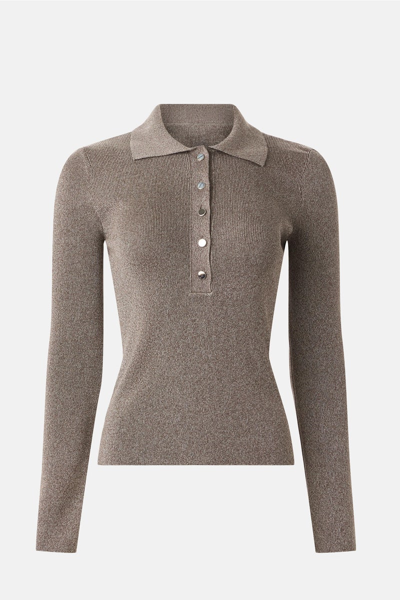 Mila Polo Sweater by A.P.C. - Photo 4
