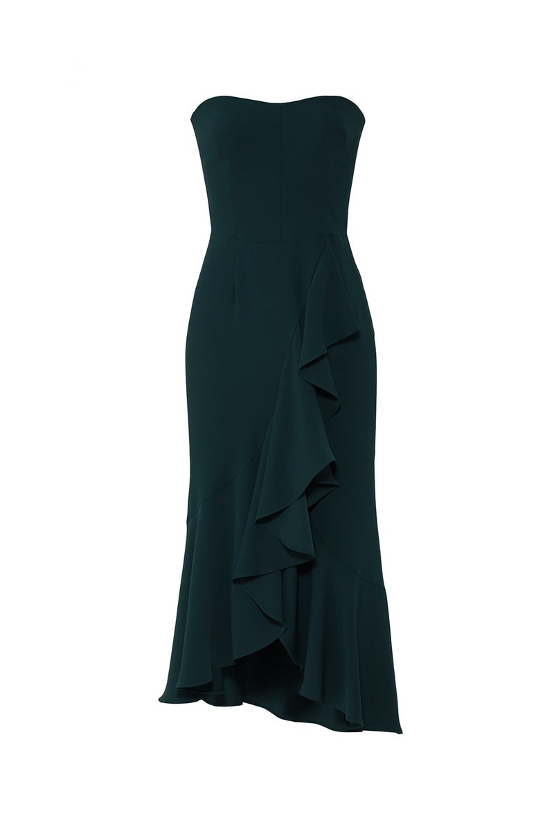 The Freyna Ruffle-Tiered Midi Set