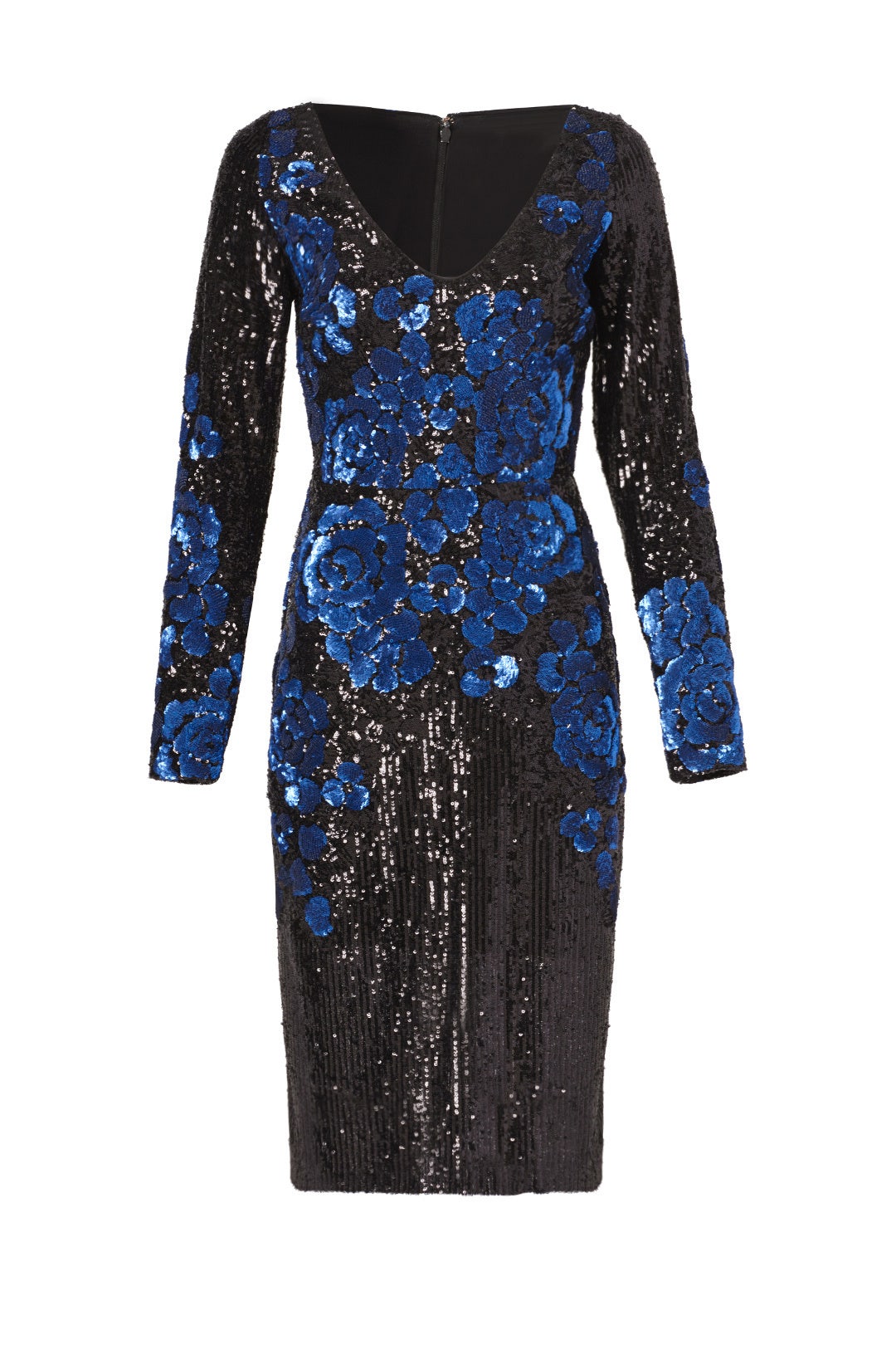 Blue Blooms Dress by Badgley Mischka 3