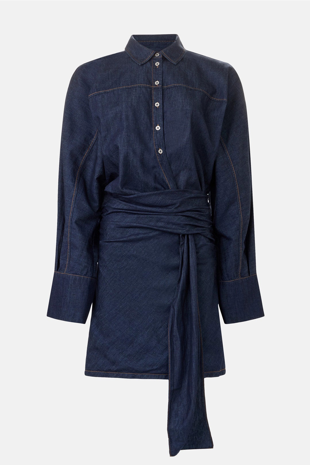 Waist Tie Dress by 7 For All Mankind