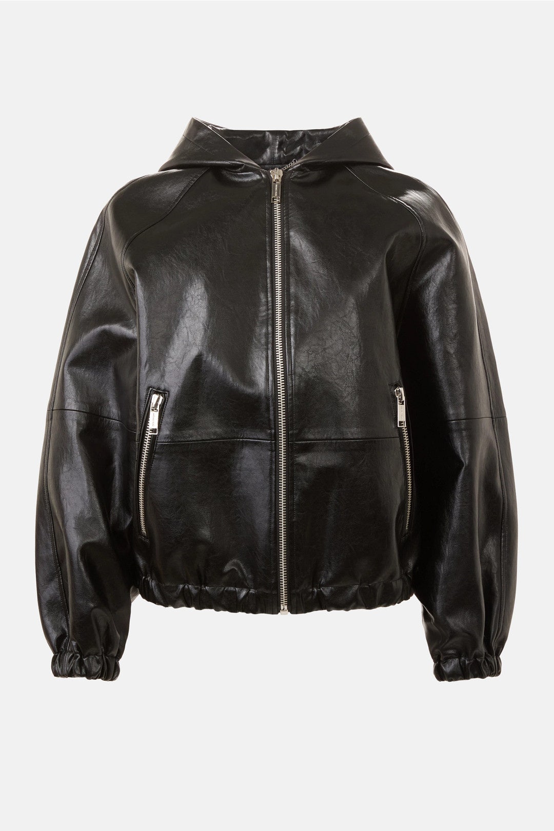 Faux Leather Hoodie by MICHAEL KORS 4