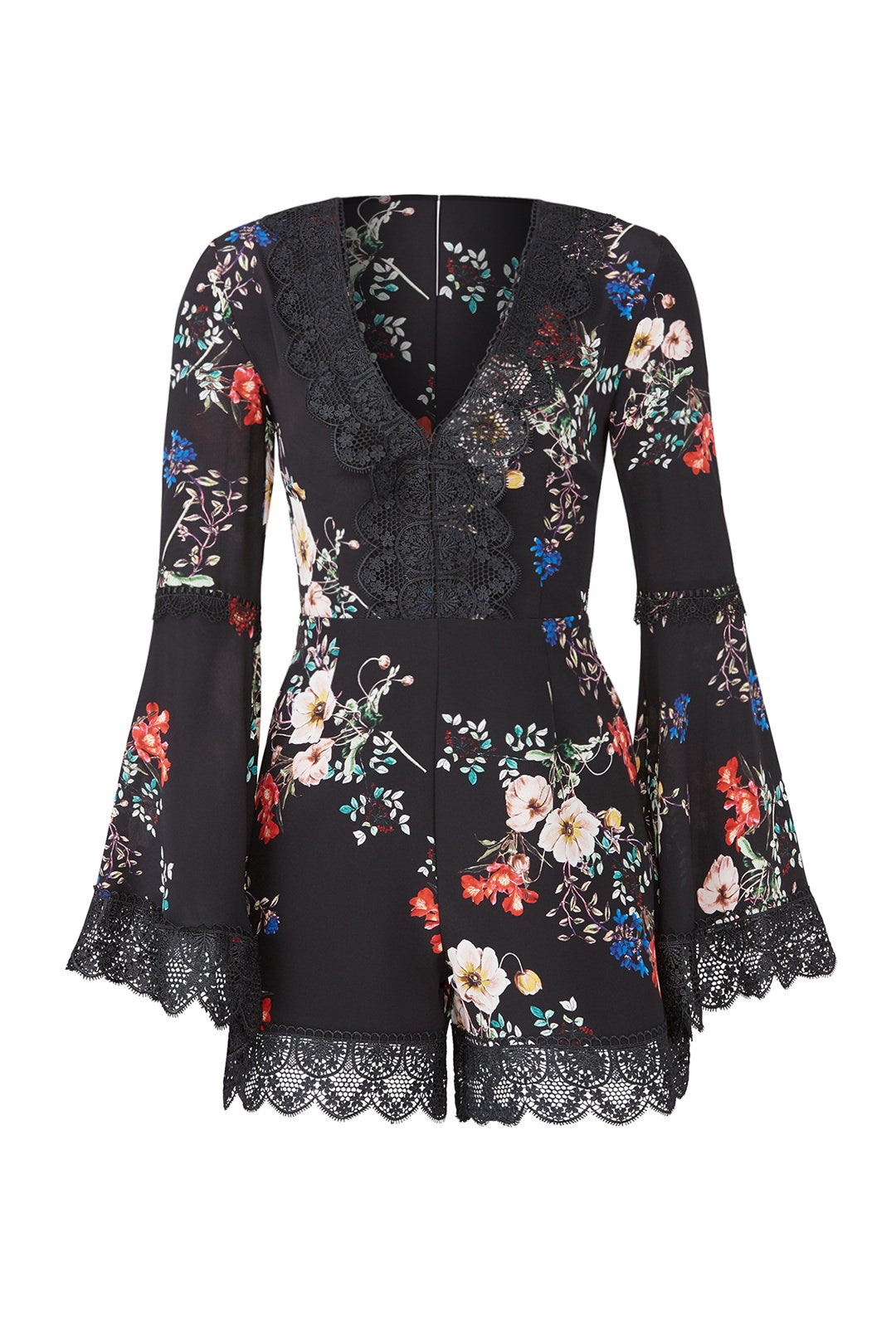 Cecile Floral Romper by Nicholas