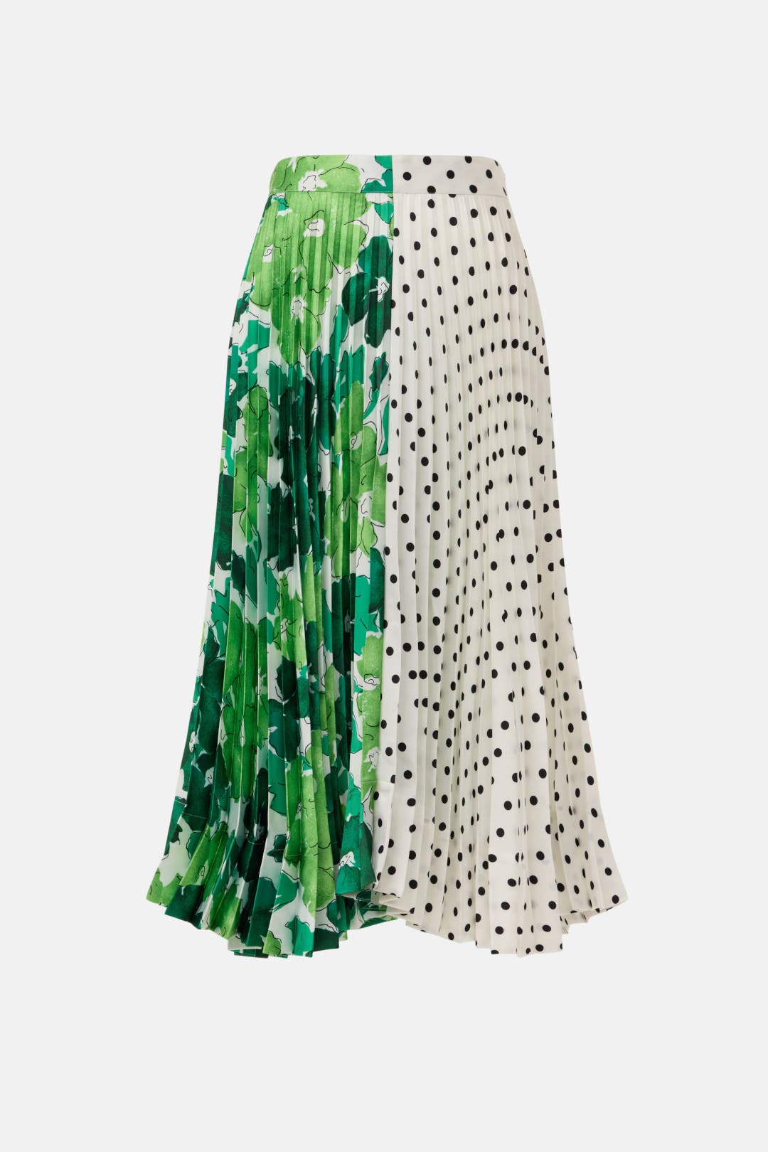 Asymmetric Pleated Midi Skirt by PLAN C x RTR | Rent the Runway