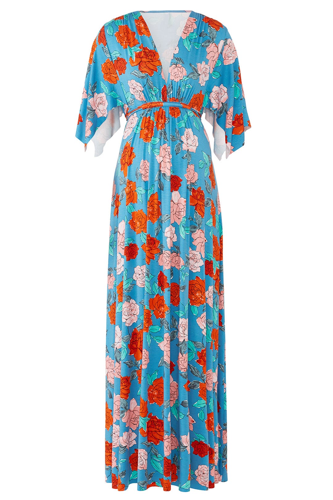 Blue Rose Maternity Maxi by Rachel Pally 3