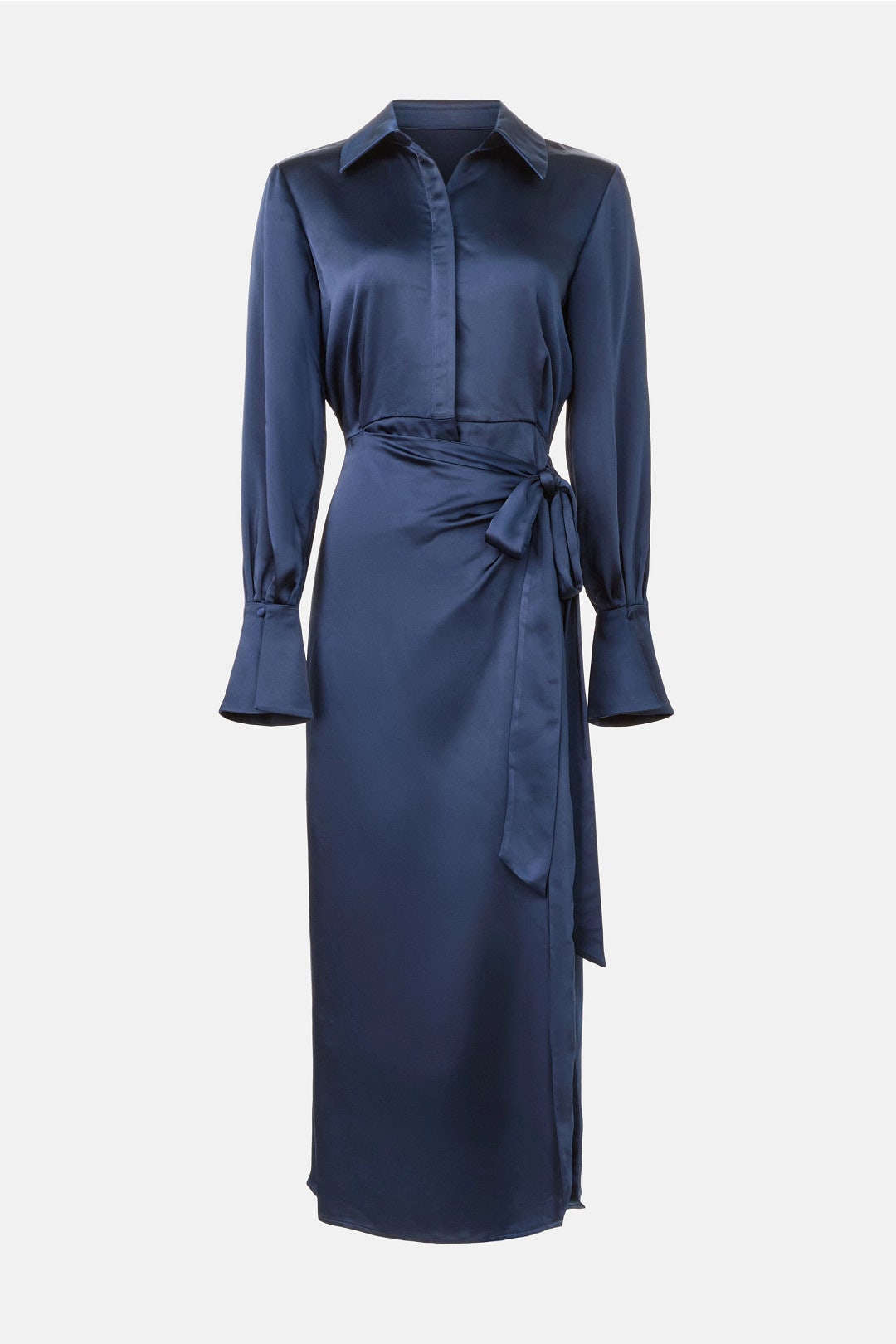 Collared Wrap Dress by SIMKHAI 4