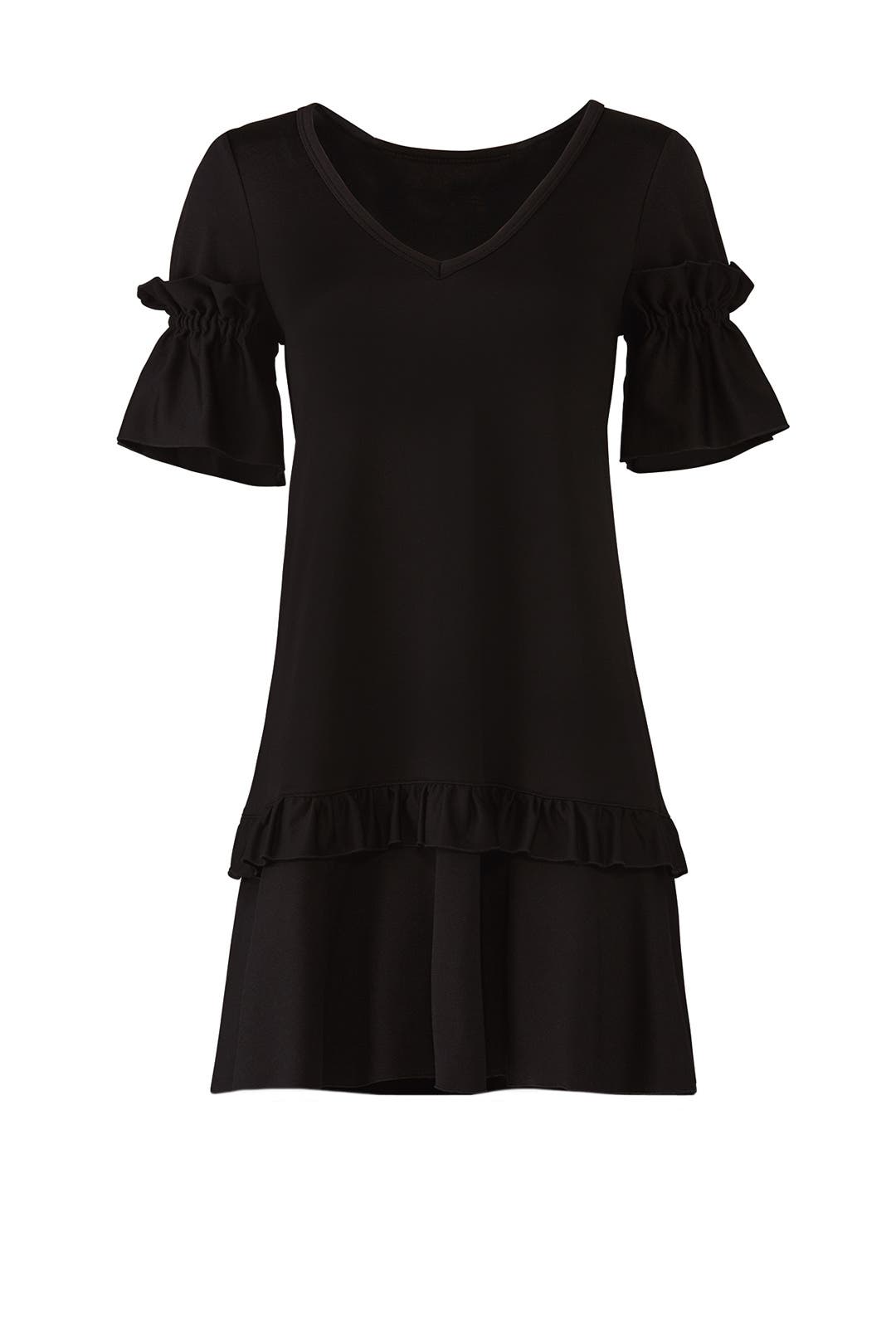 Black Ruffle Dress by byTiMo for 22 Rent the Runway