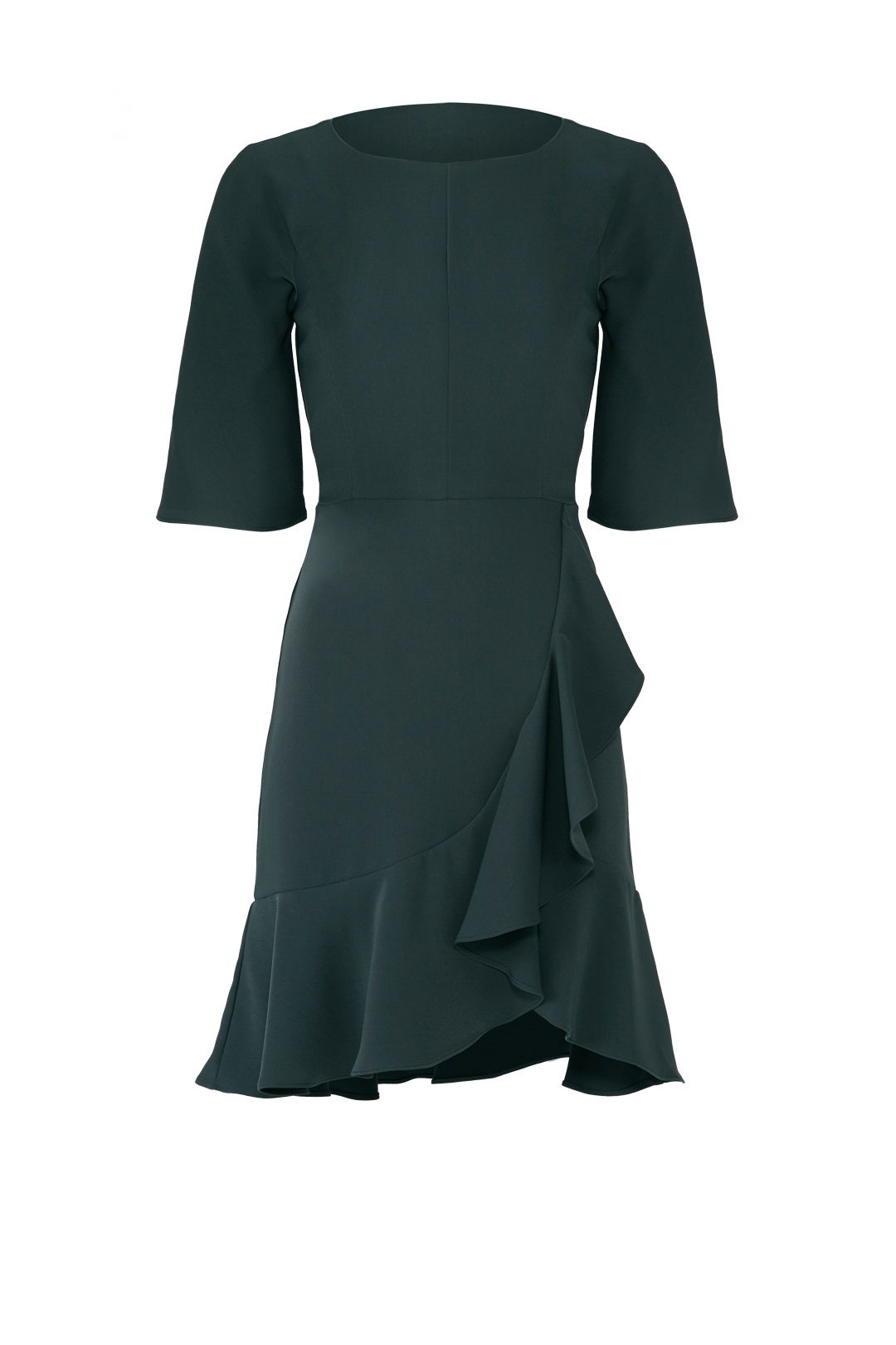 Ruffle Faux Wrap Dress by Amanda Uprichard