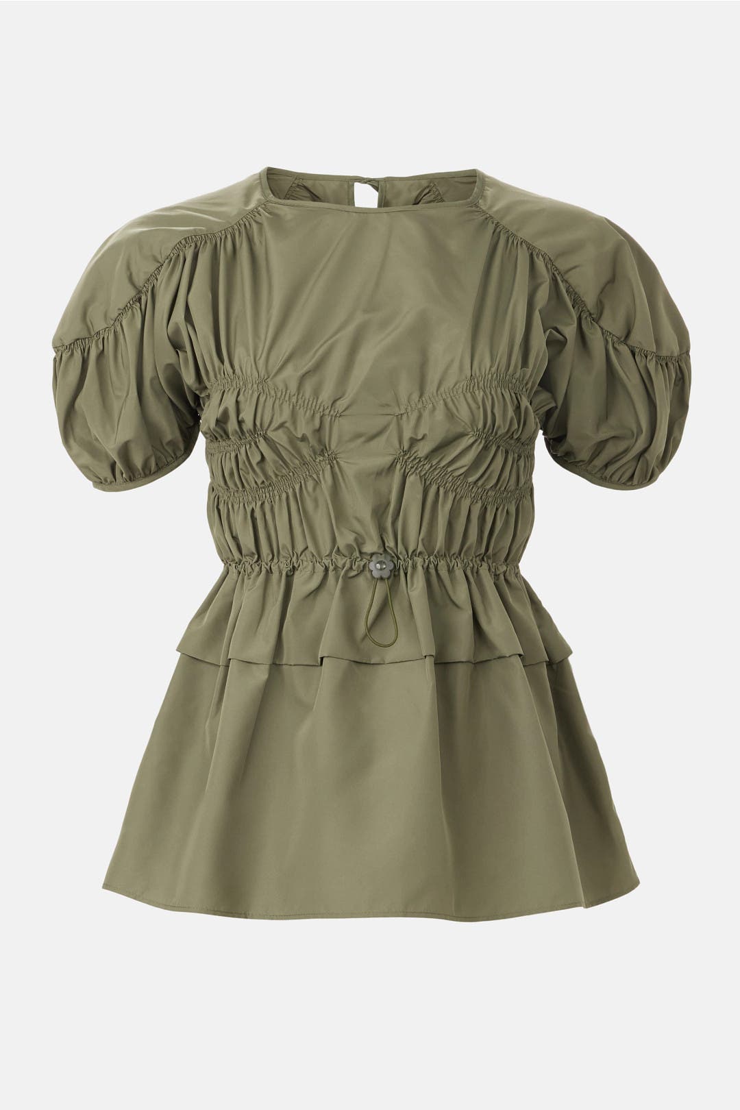 トップス Cecilie Bahnsen SHEA TOP AKIRA | TOP | DENIM OLIVE GREEN