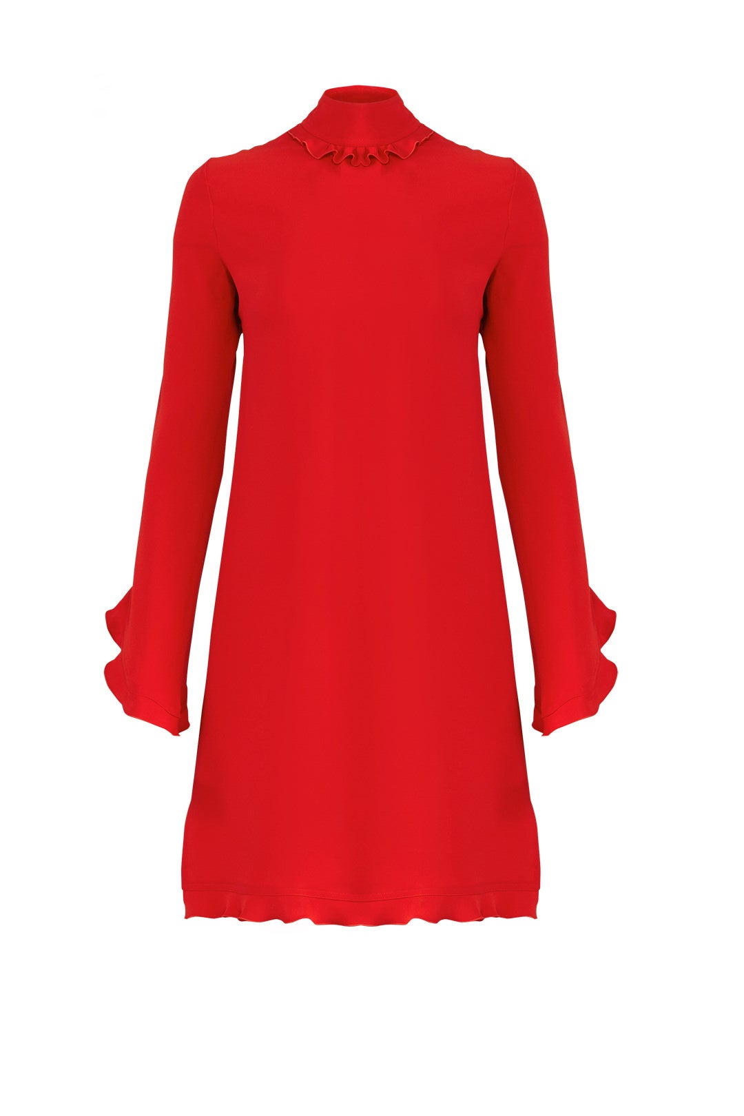 Crimson Open Back Dress by DEREK LAM