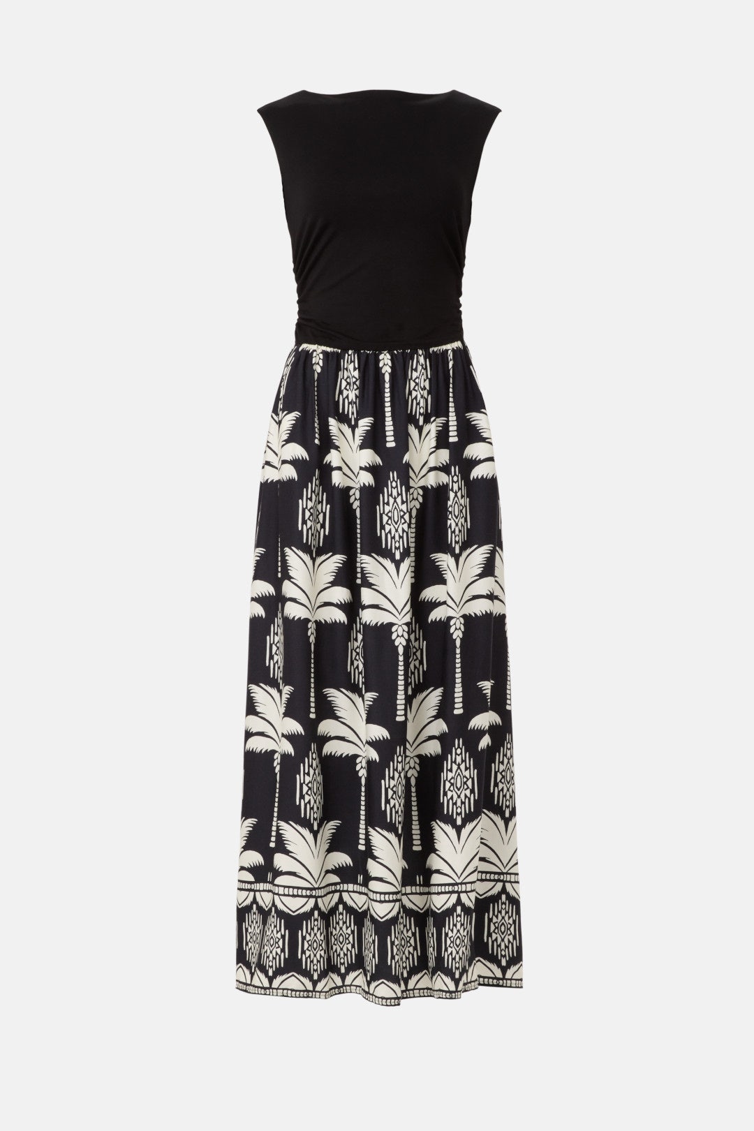 Carina Long Contrast Dress by Fifteen Twenty 4