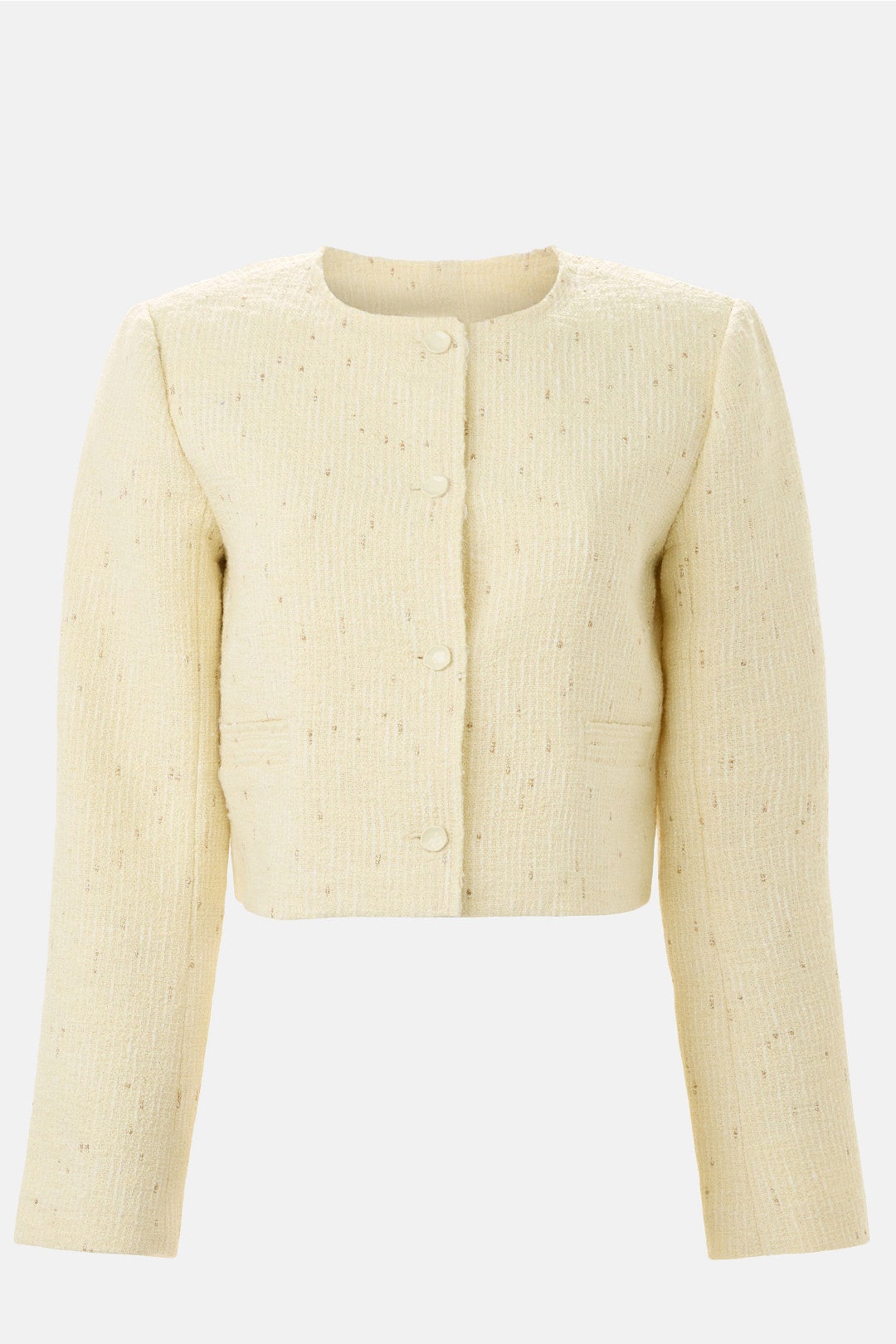 Crew Neck Tweed Jacket by Jason Wu x RTR 4