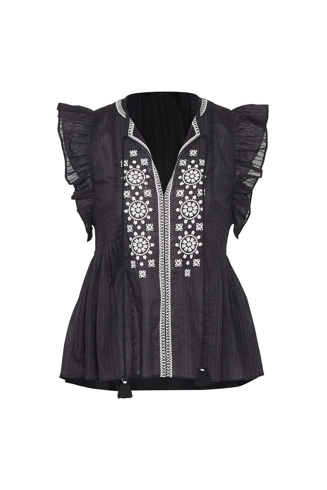 Mosaic Embroidered Top by kate spade new york